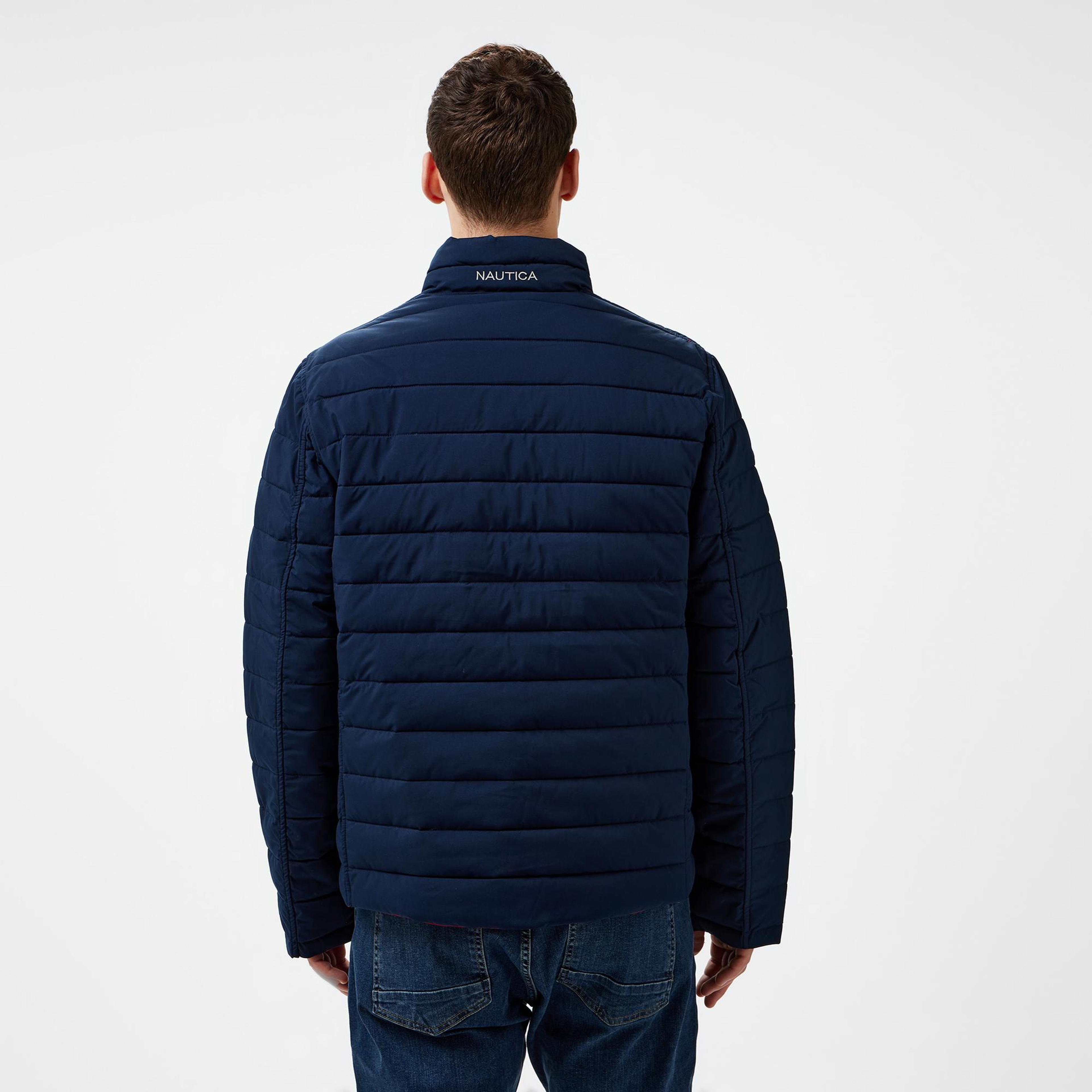 Nautica Erkek Lacivert Çift Taraflı Mont