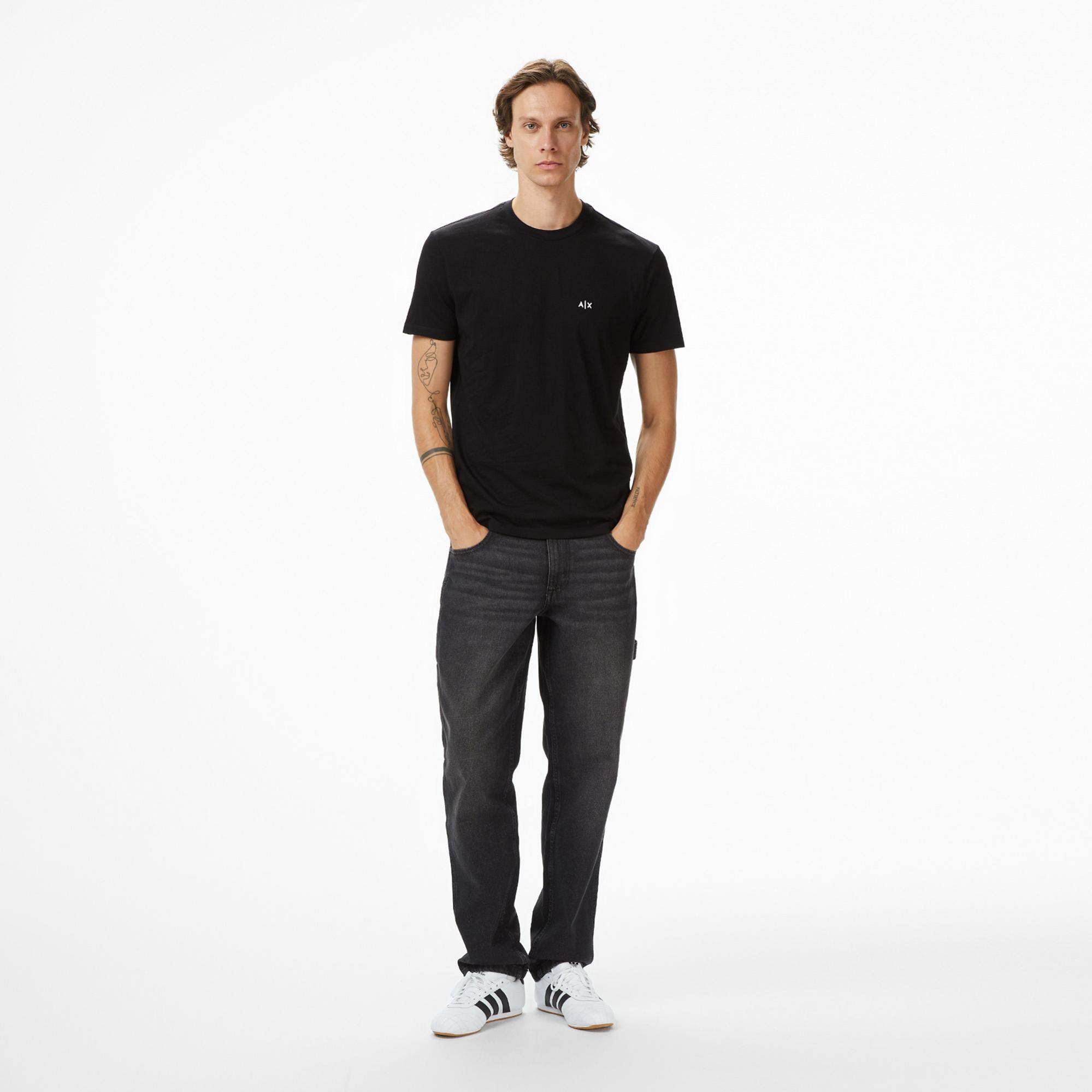 Armani Exchange Erkek Siyah T-Shirt