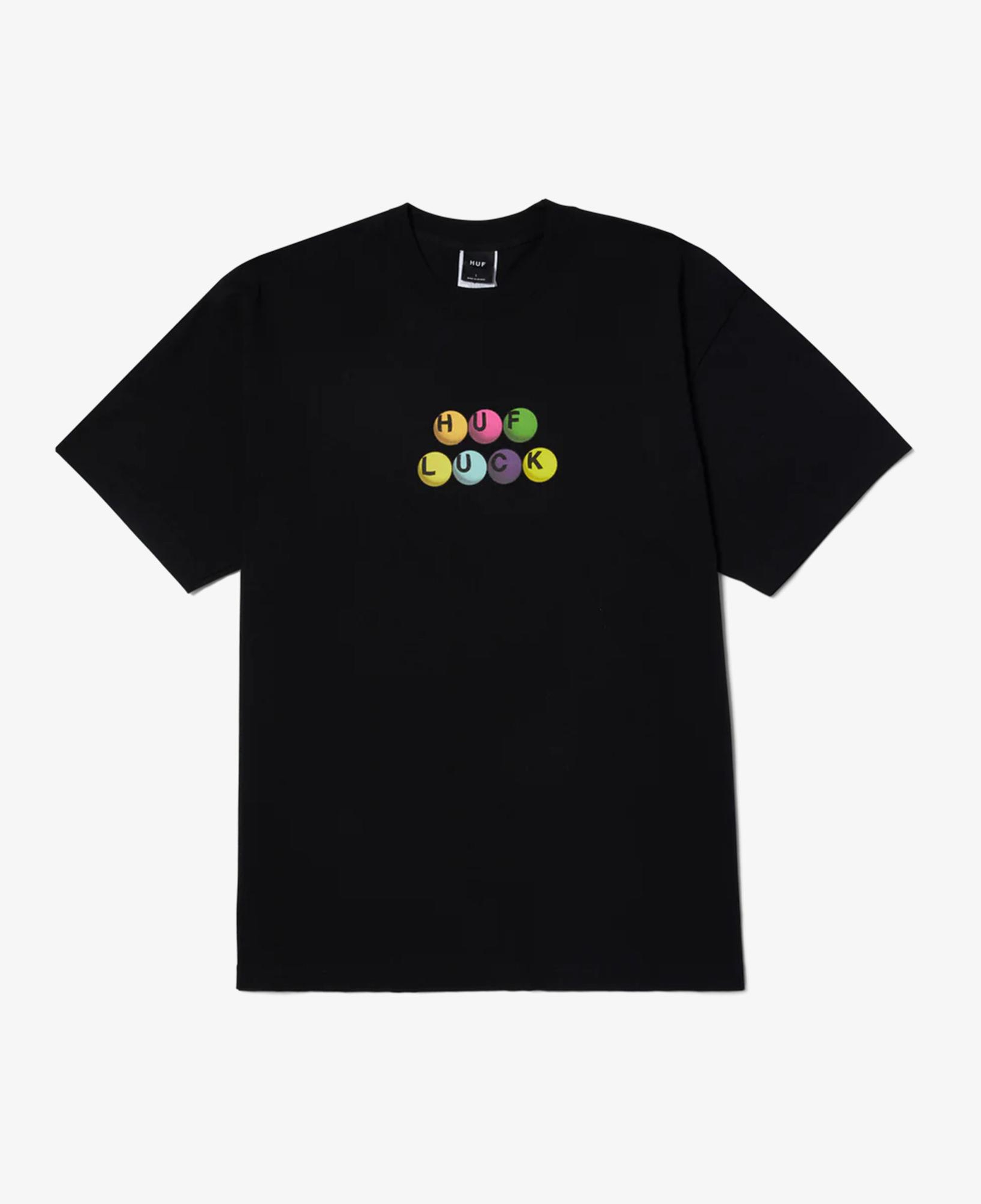 Huf Lucky Erkek Siyah T-Shirt