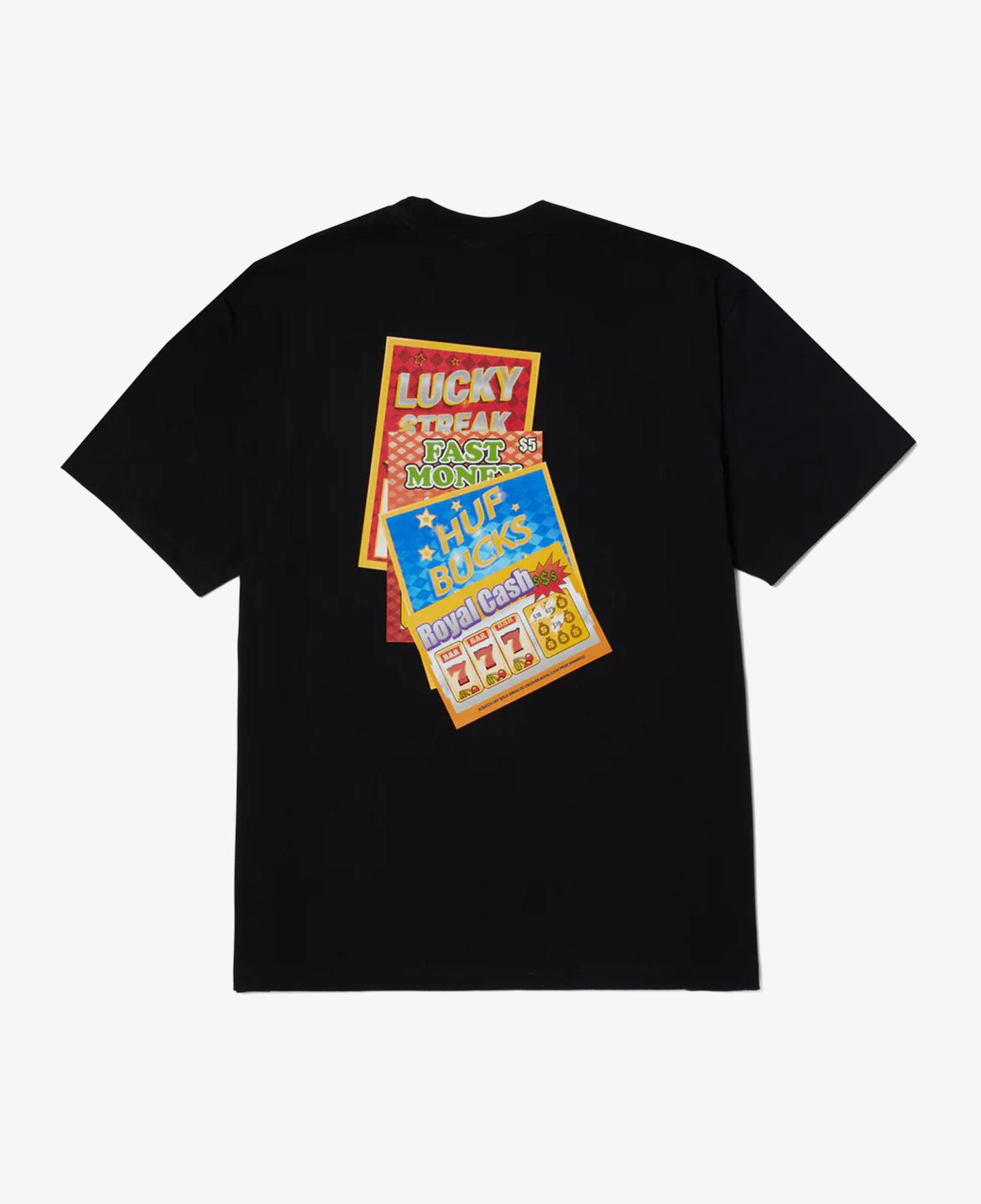 Huf Lucky Erkek Siyah T-Shirt