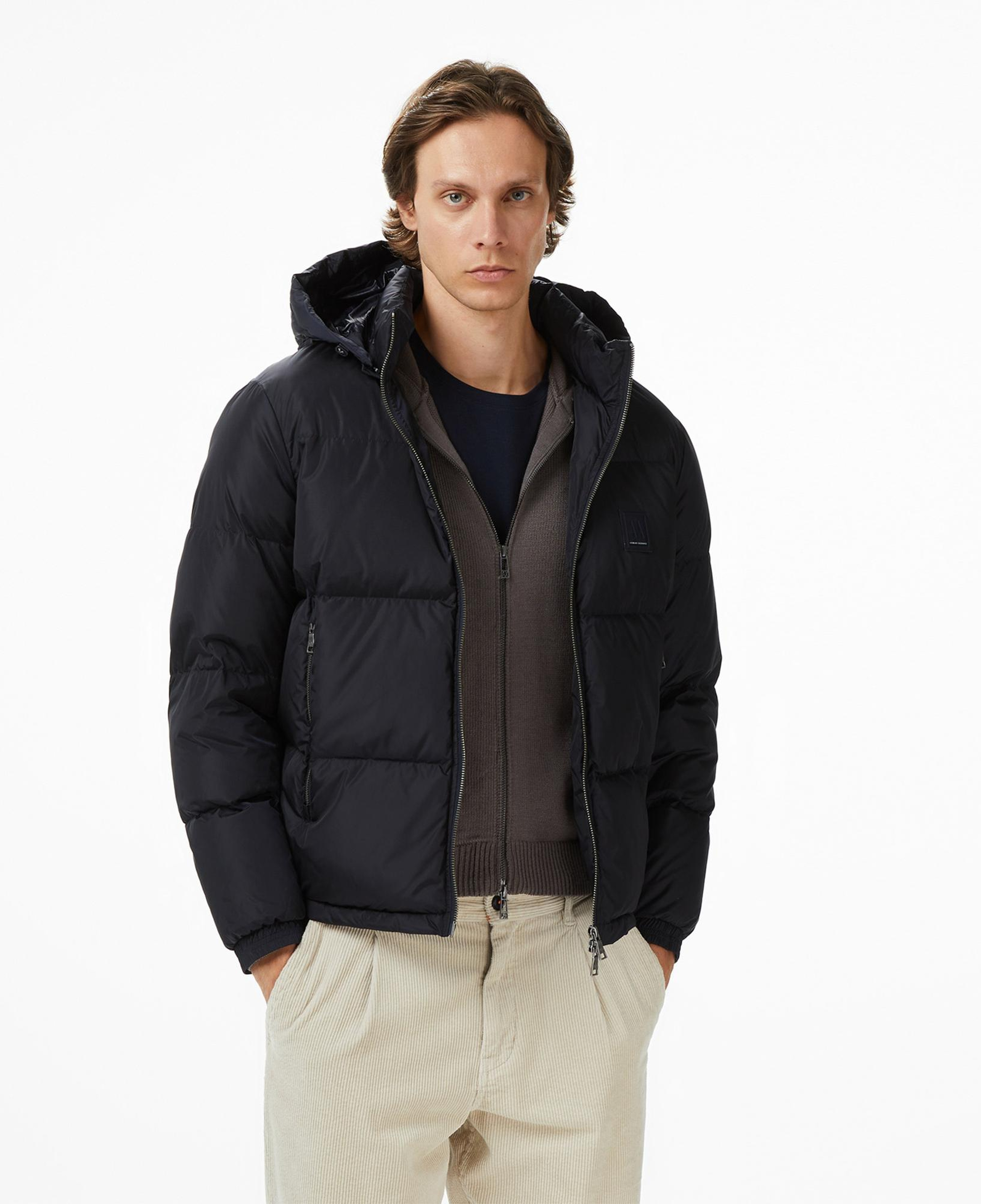Armani Exchange Erkek Lacivert Mont