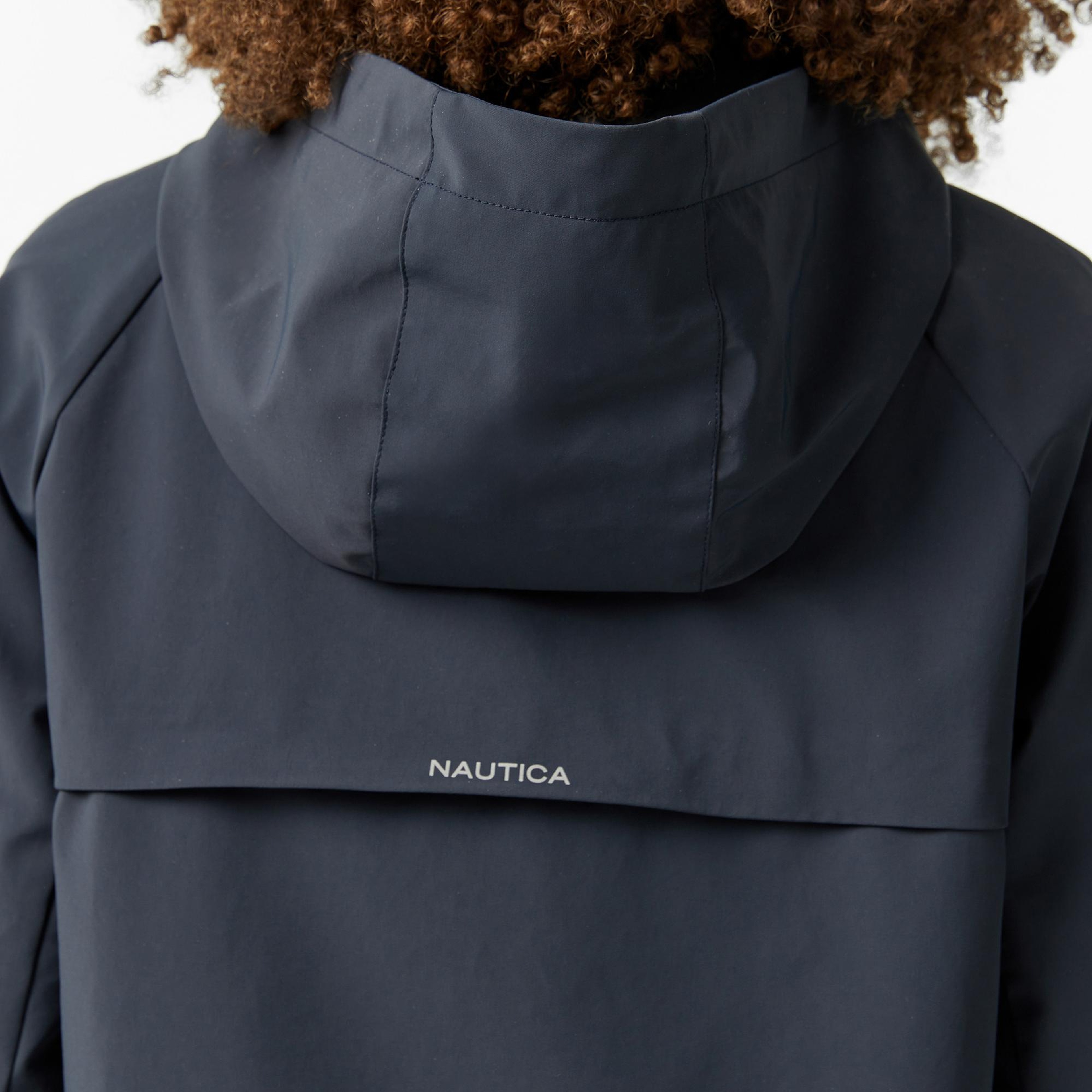 Nautica Kadın Lacivert Regular Fit Mont