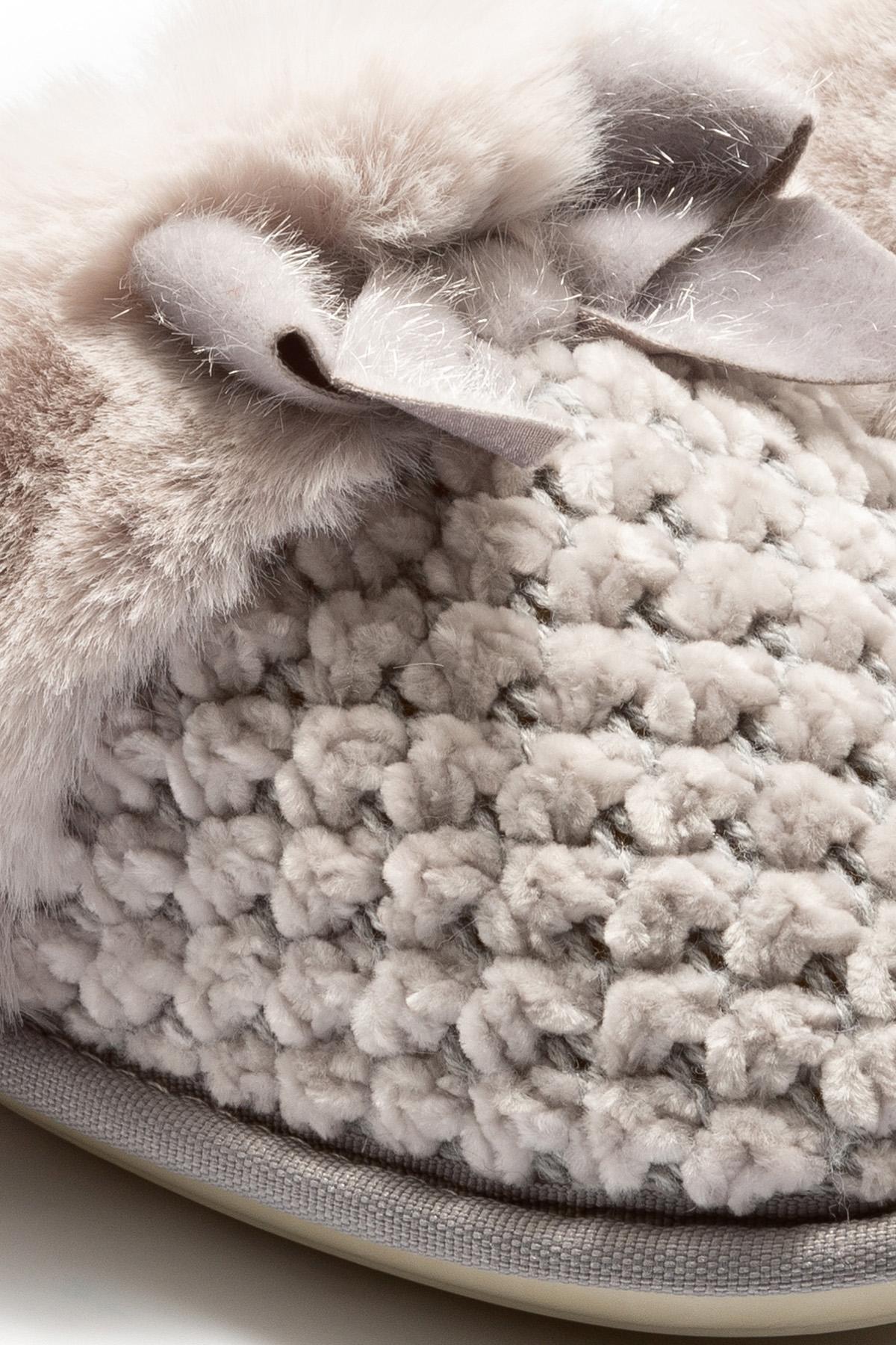 Ankita Kadın Ev Terliği Gri 36/41