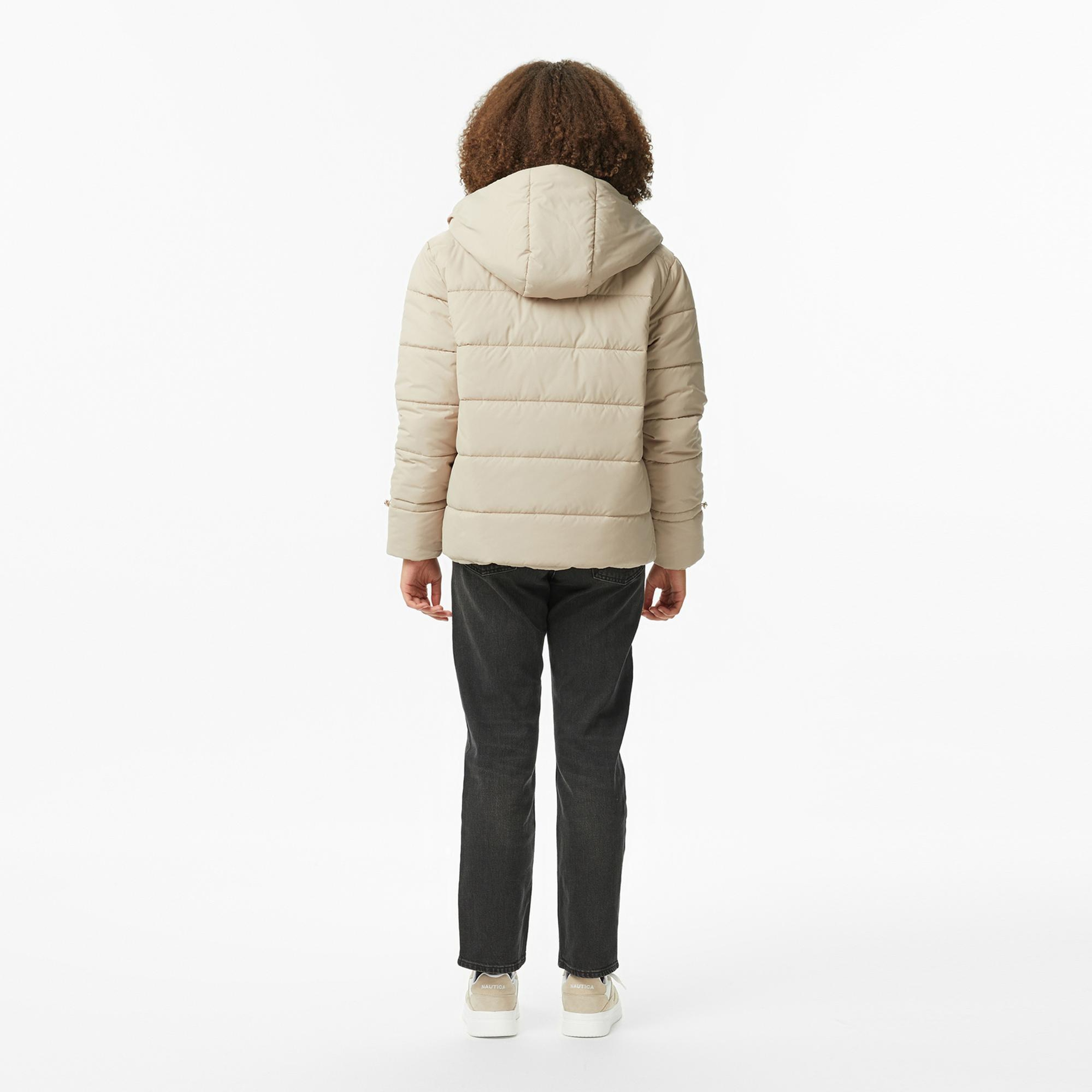 Nautica Kadın Bej Regular Fit Mont