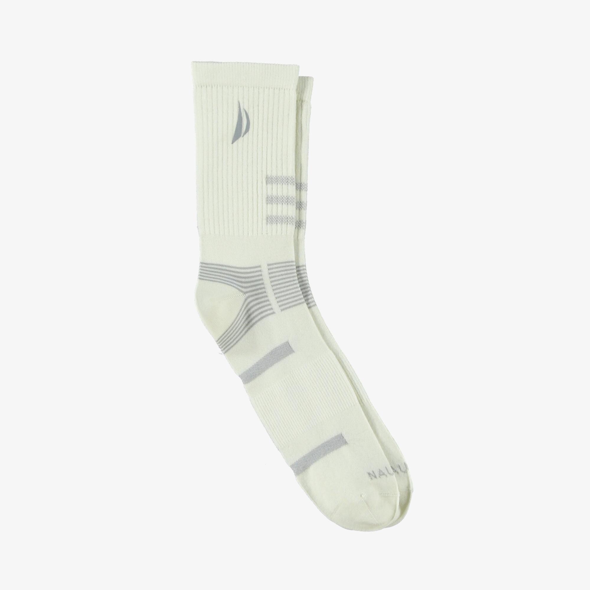 Nautica Erkek Krem Rengi Desenli Çorap