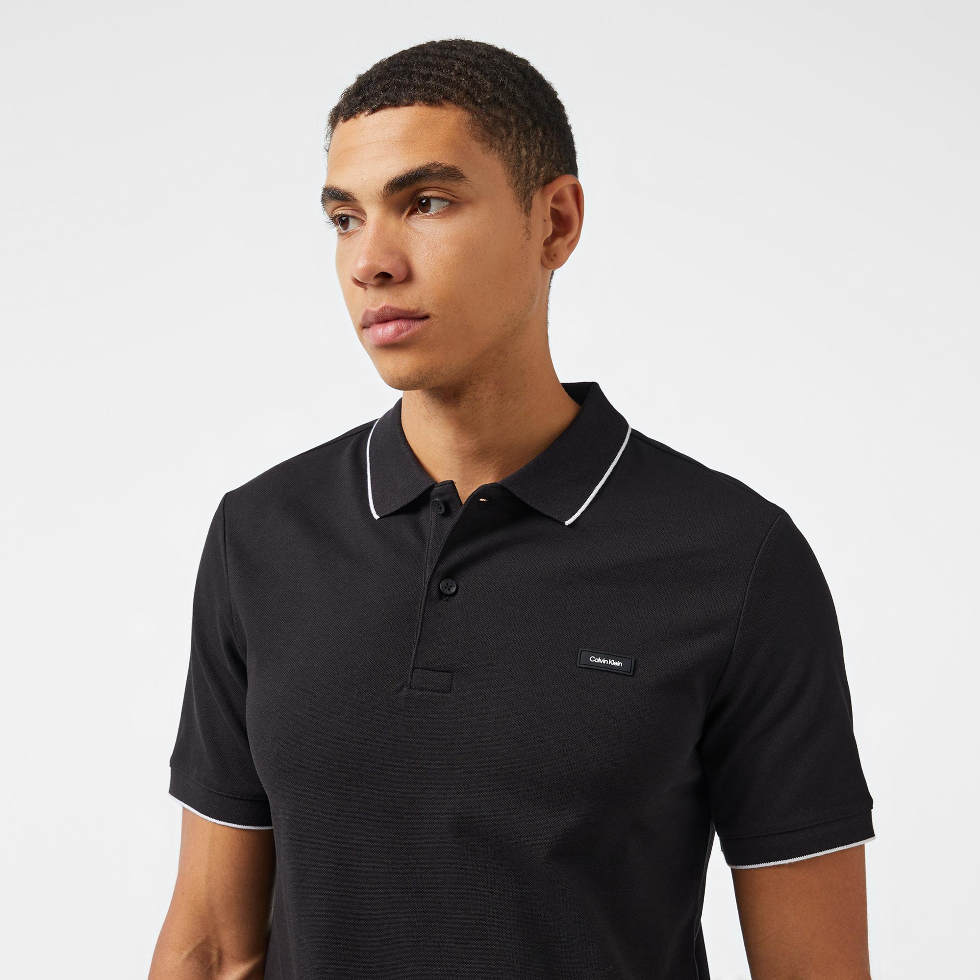 Calvin Klein Essentials Erkek Siyah Polo