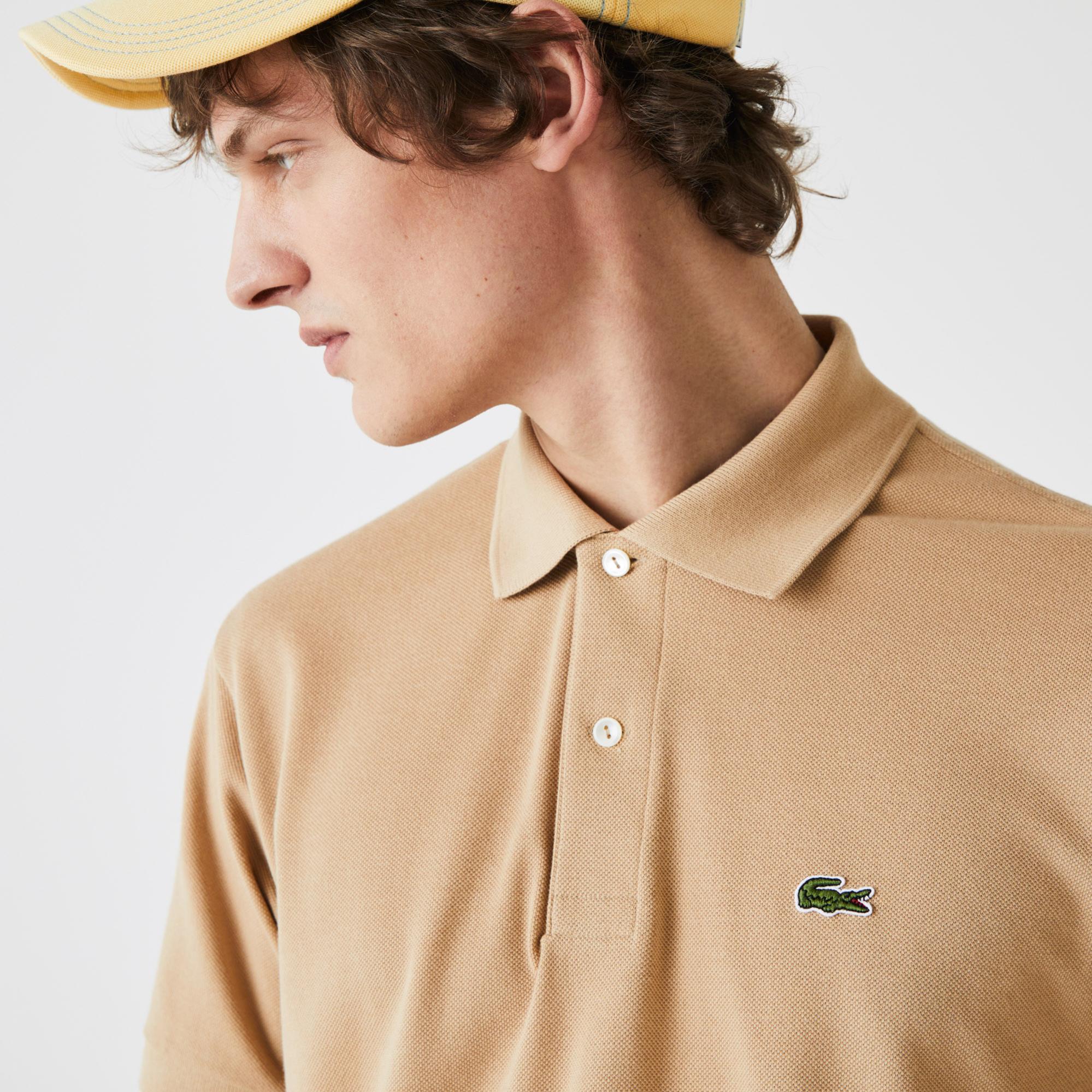 Lacoste L.12.12 Erkek Classic Fit Koyu Kahverengi Polo