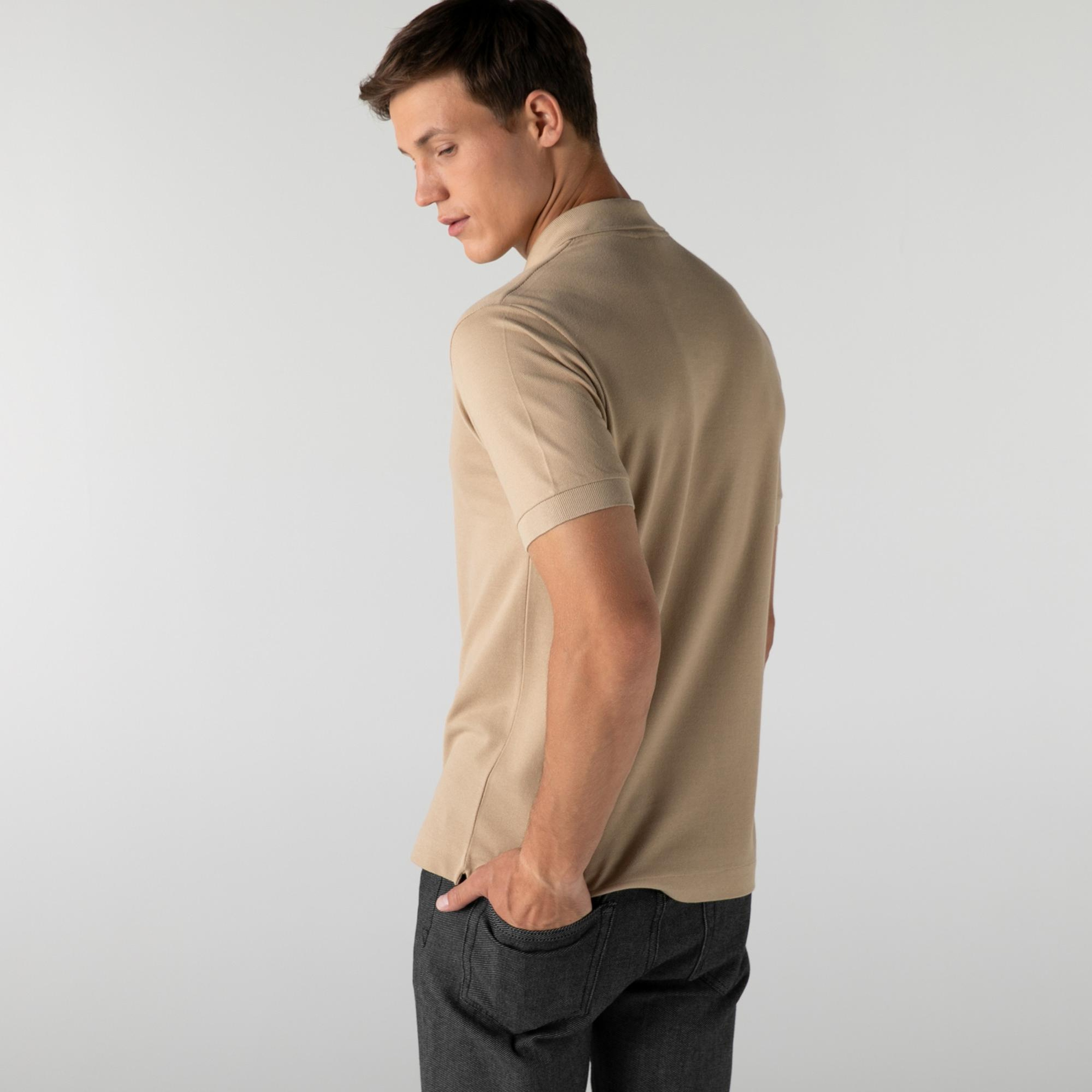 Lacoste L.12.12 Erkek Classic Fit Koyu Kahverengi Polo