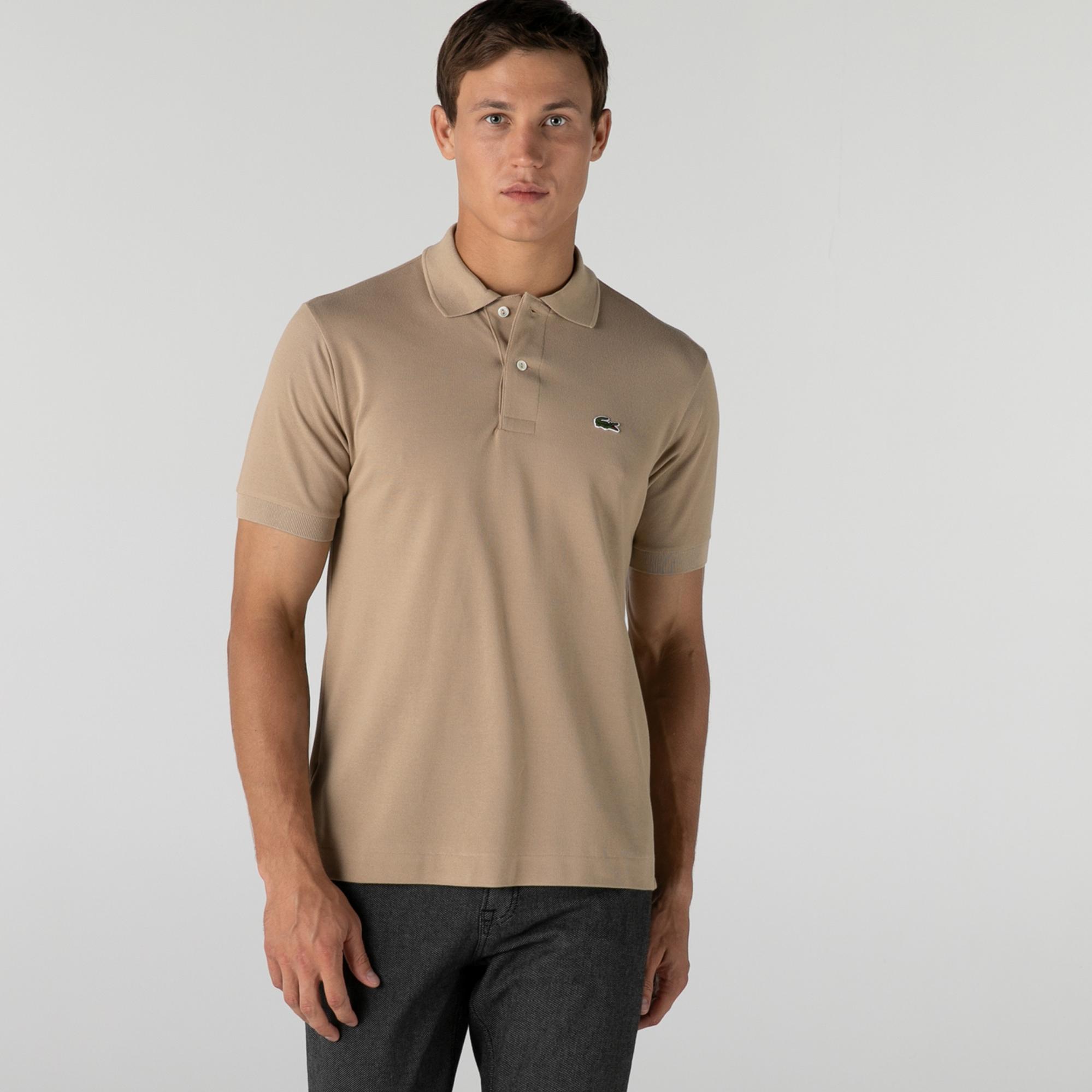 Lacoste L.12.12 Erkek Classic Fit Koyu Kahverengi Polo