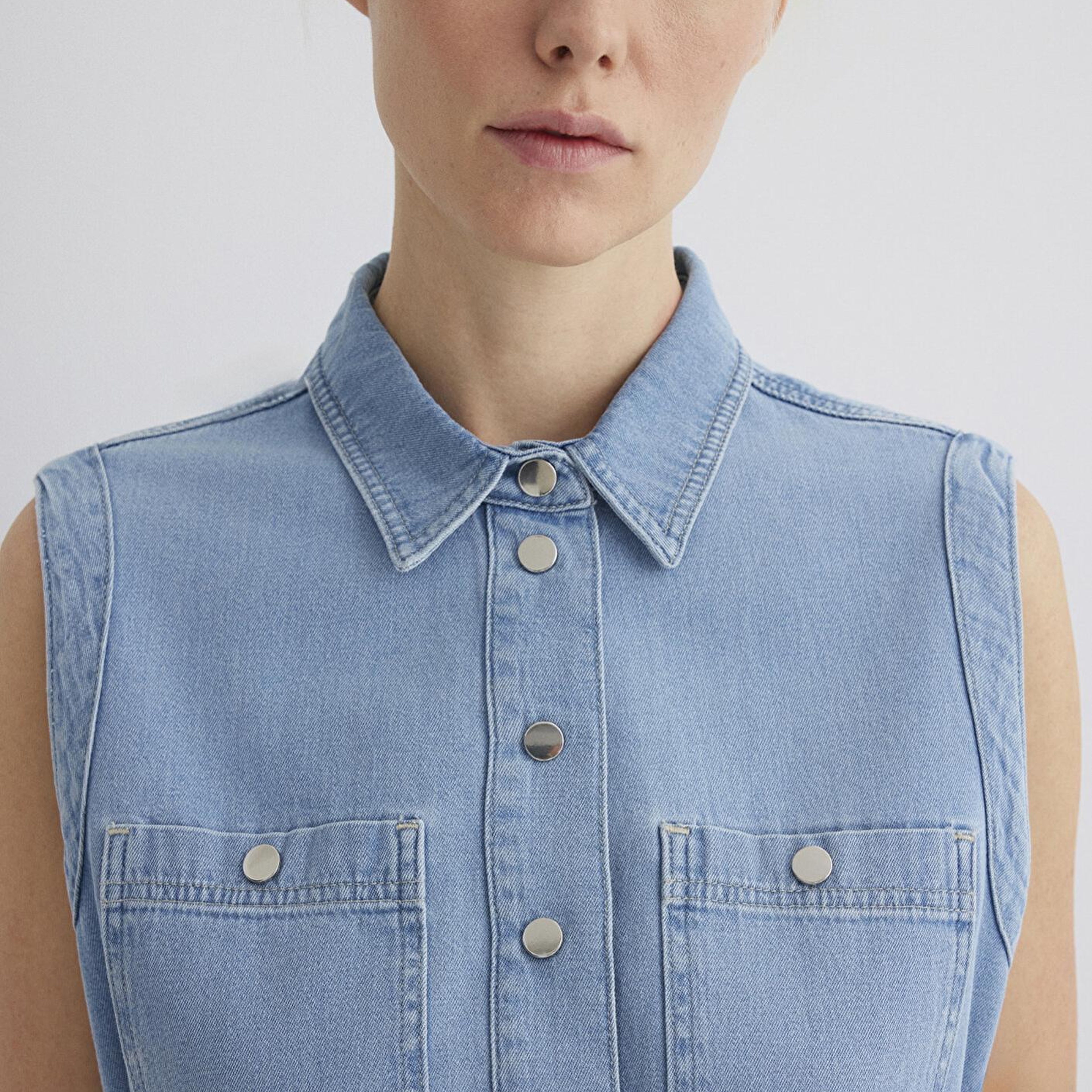 Mavi Simla Gold Klasik Açık Mavi Jean Elbise 1310659-89757