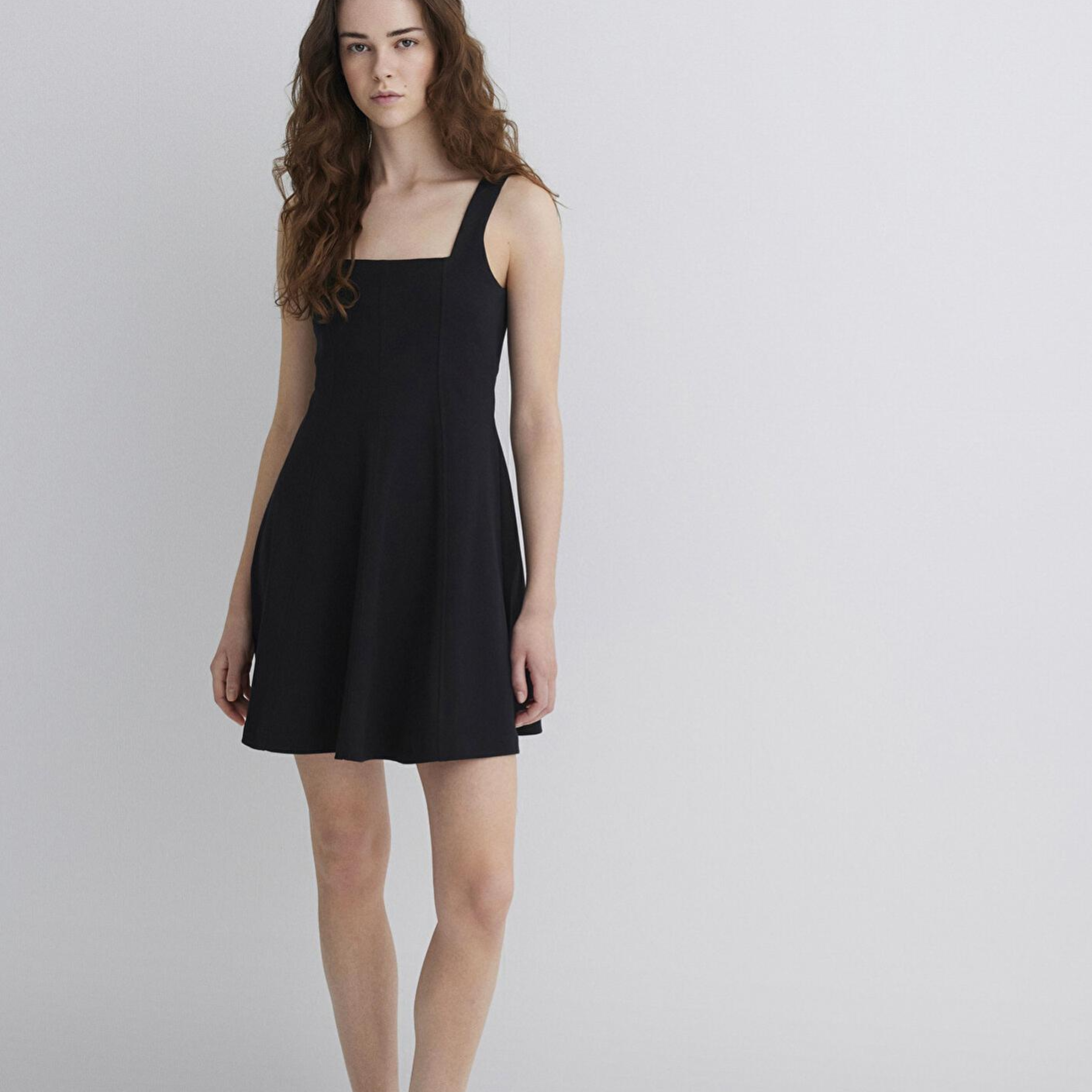 Mavi Siyah Elbise 1310679-900