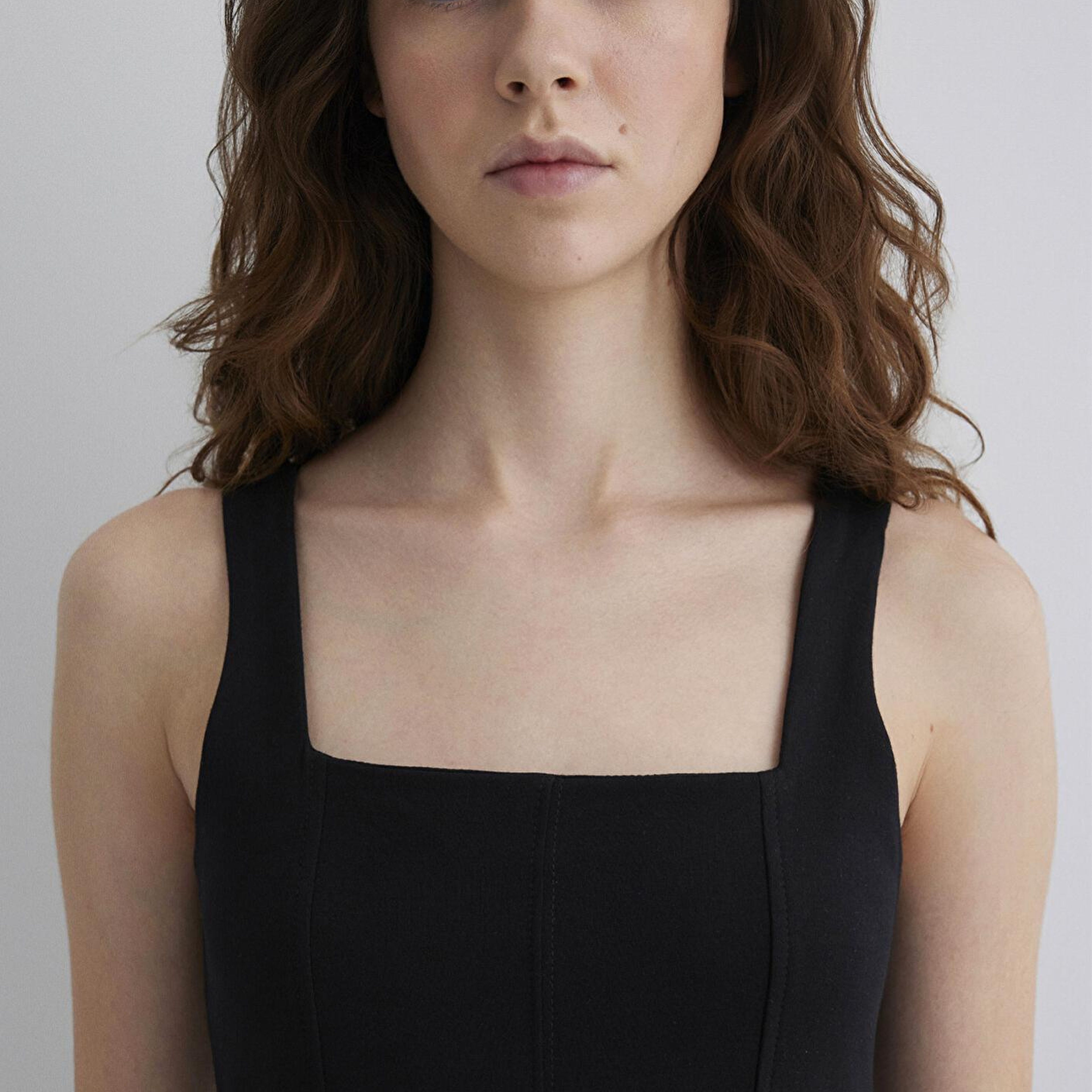 Mavi Siyah Elbise 1310679-900