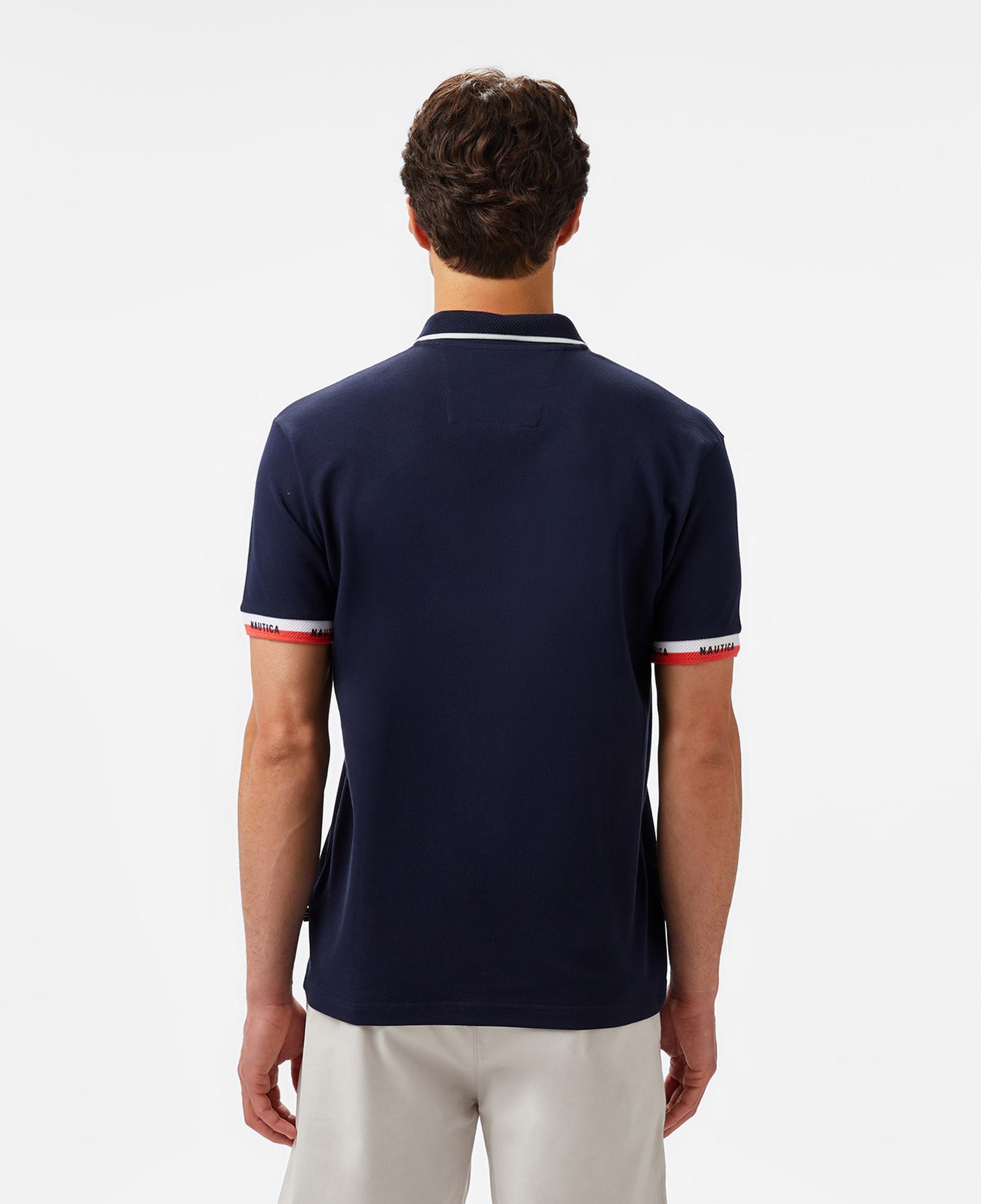 Nautica Erkek Lacivert Classic Fit Polo Yaka T-Shirt