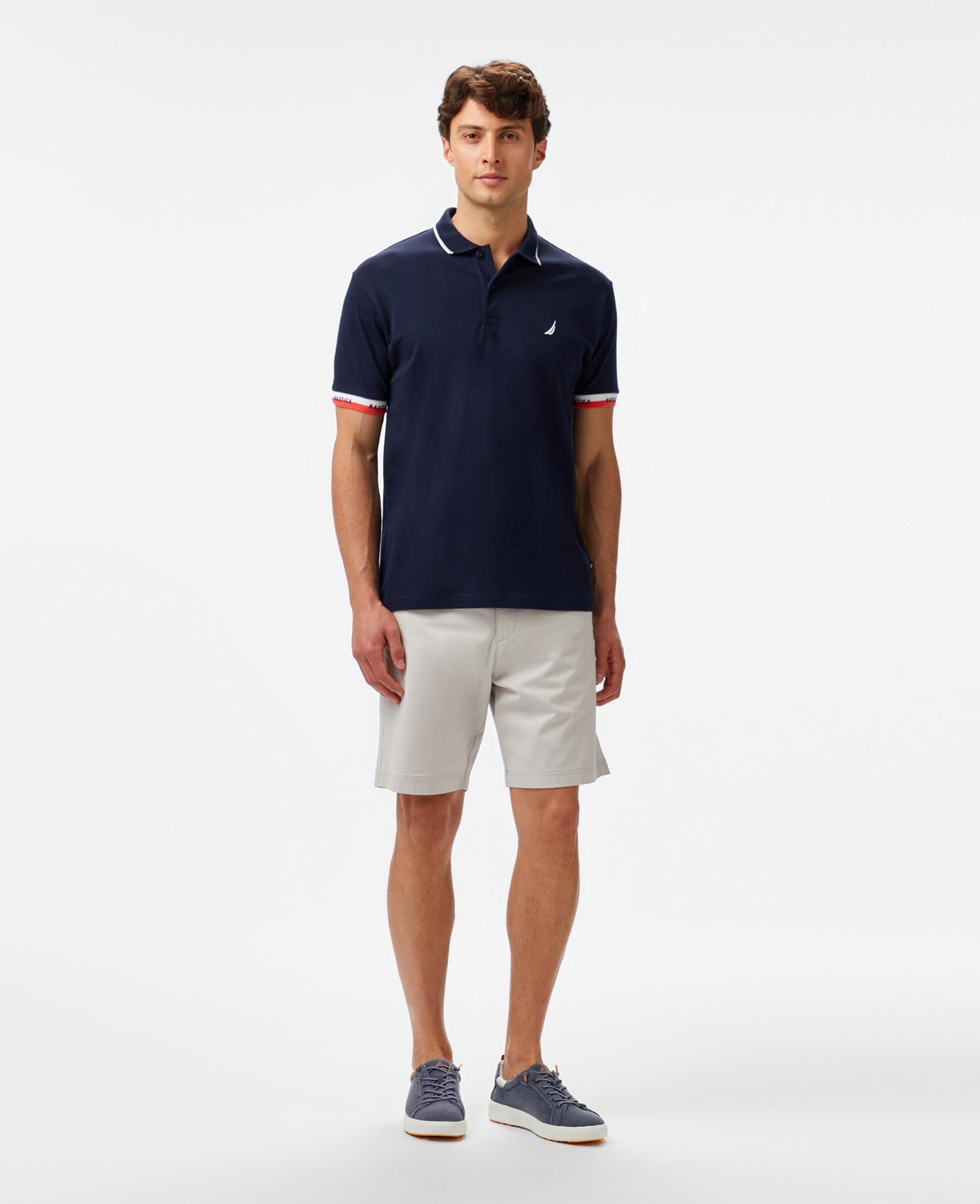 Nautica Erkek Lacivert Classic Fit Polo Yaka T-Shirt