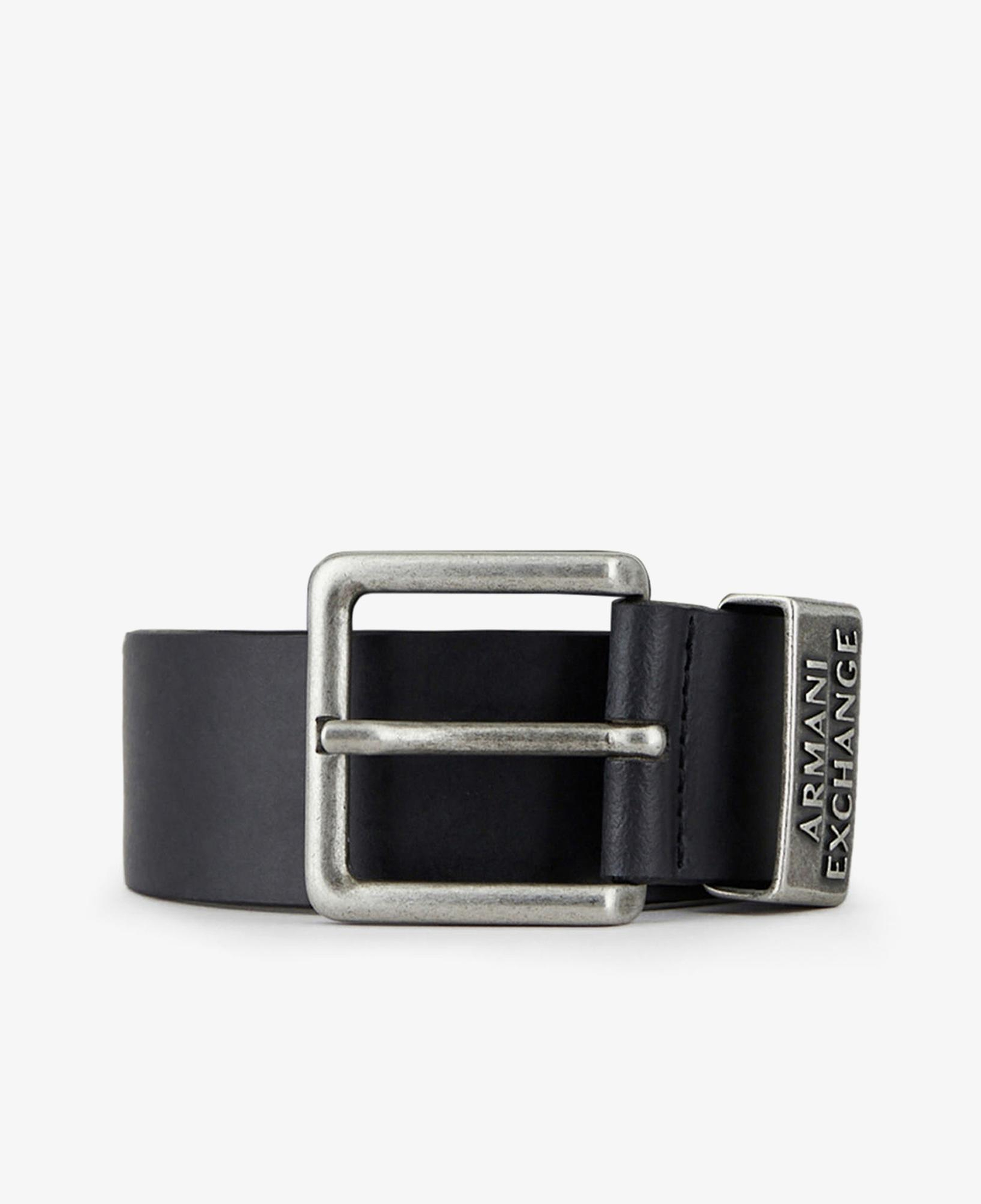 Armani Exchange Erkek Siyah Kemer