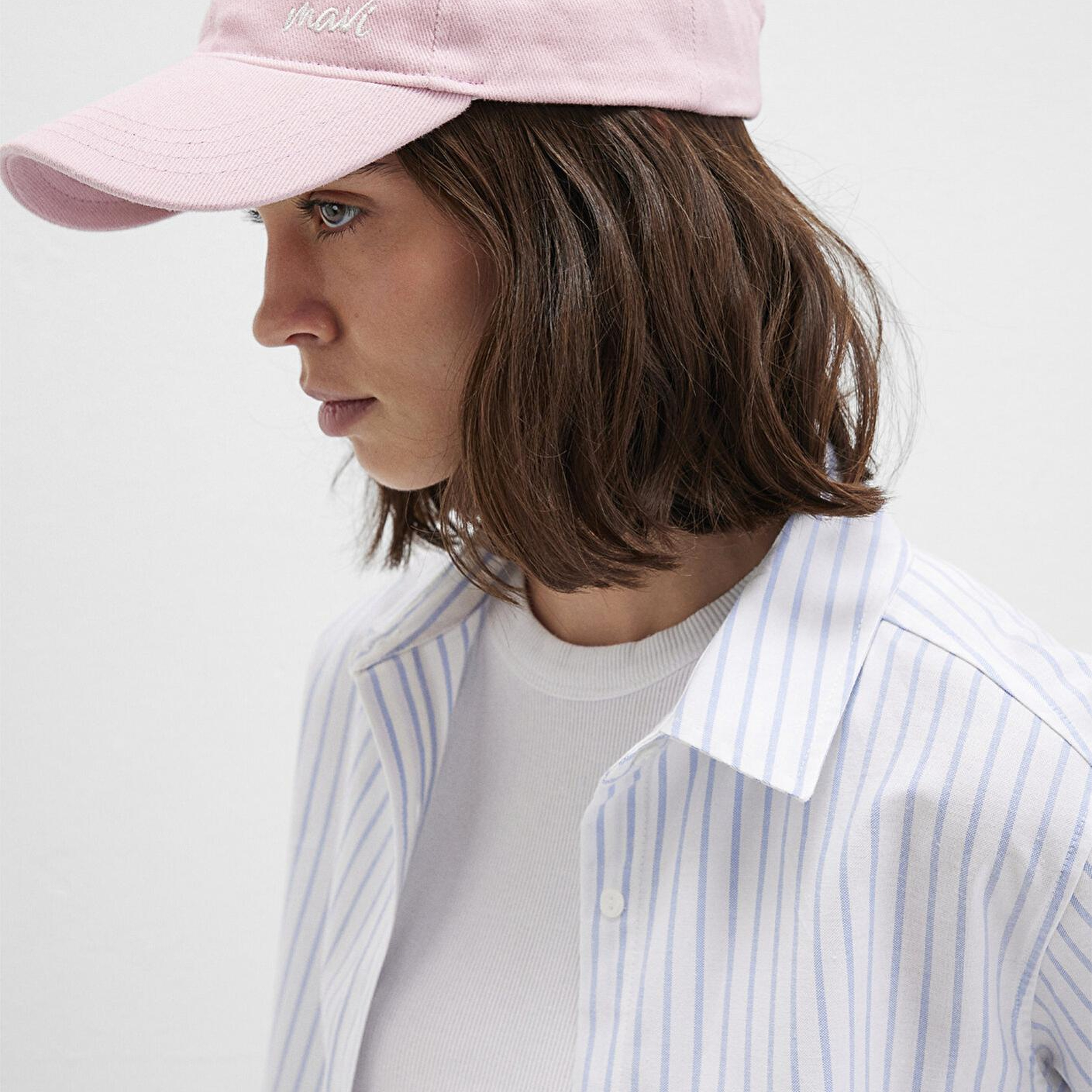 Mavi Mavi Logo Detaylı Pembe Şapka 1913306-83868