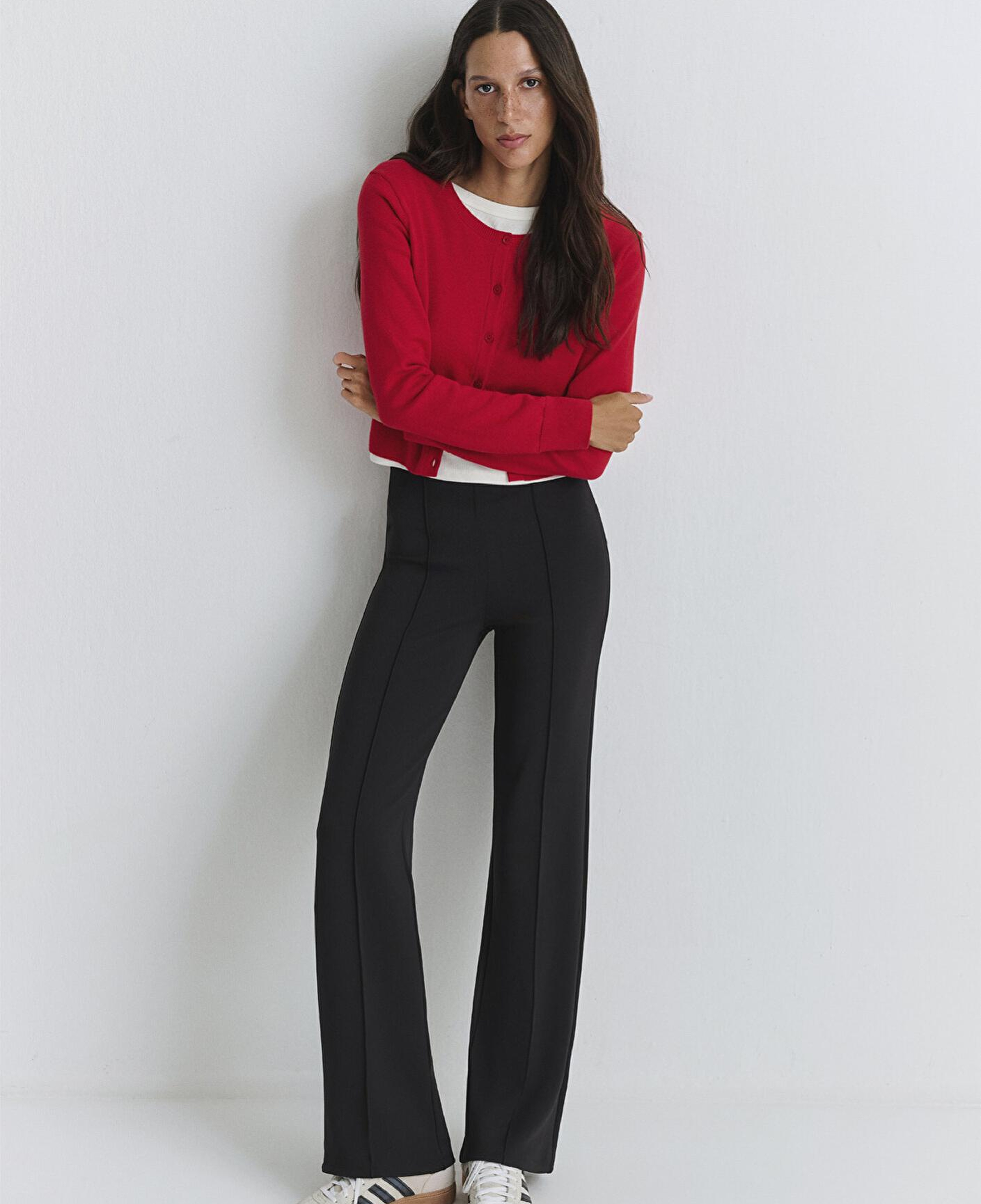 Mavi Siyah Örme Pantolon 1010968-900