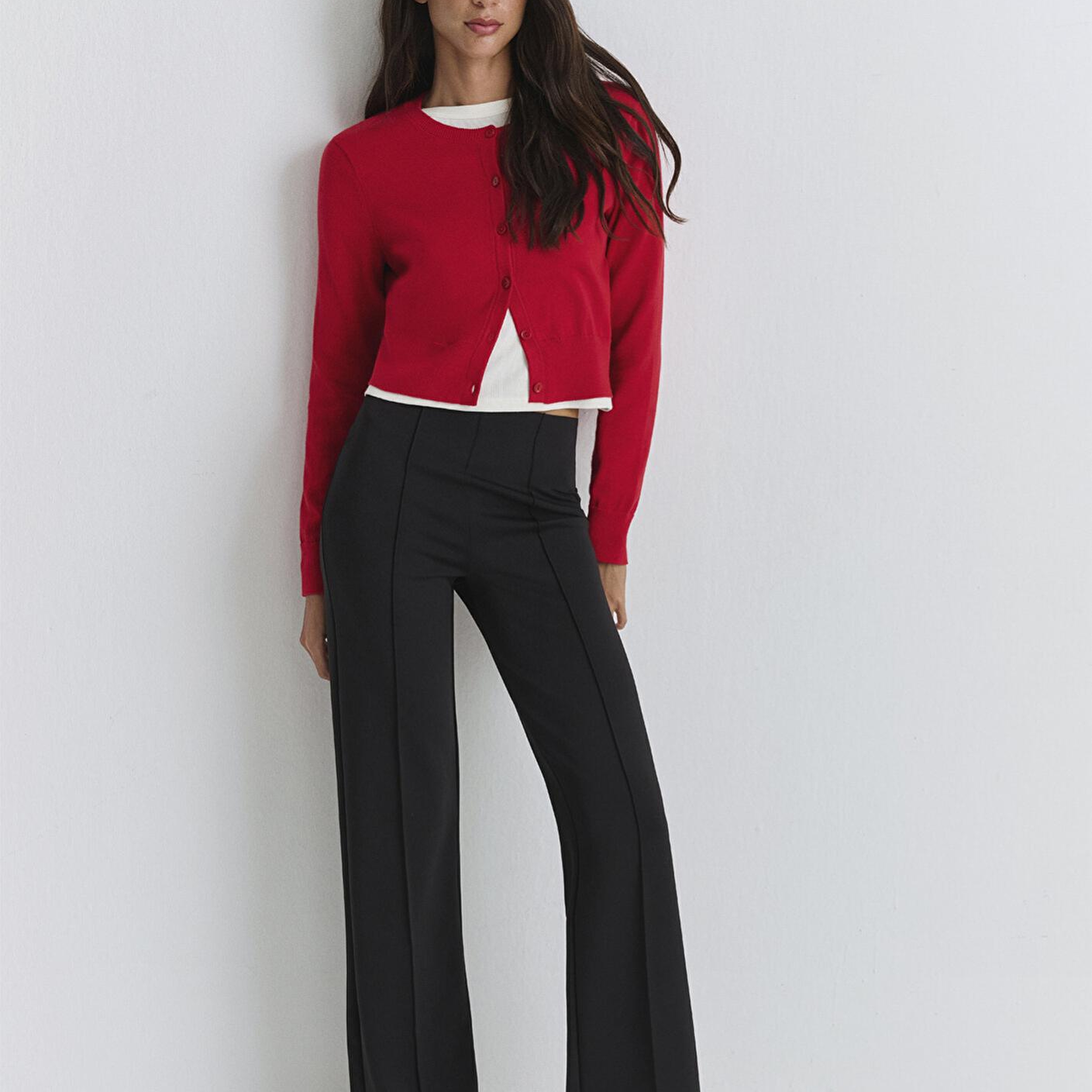 Mavi Siyah Örme Pantolon 1010968-900