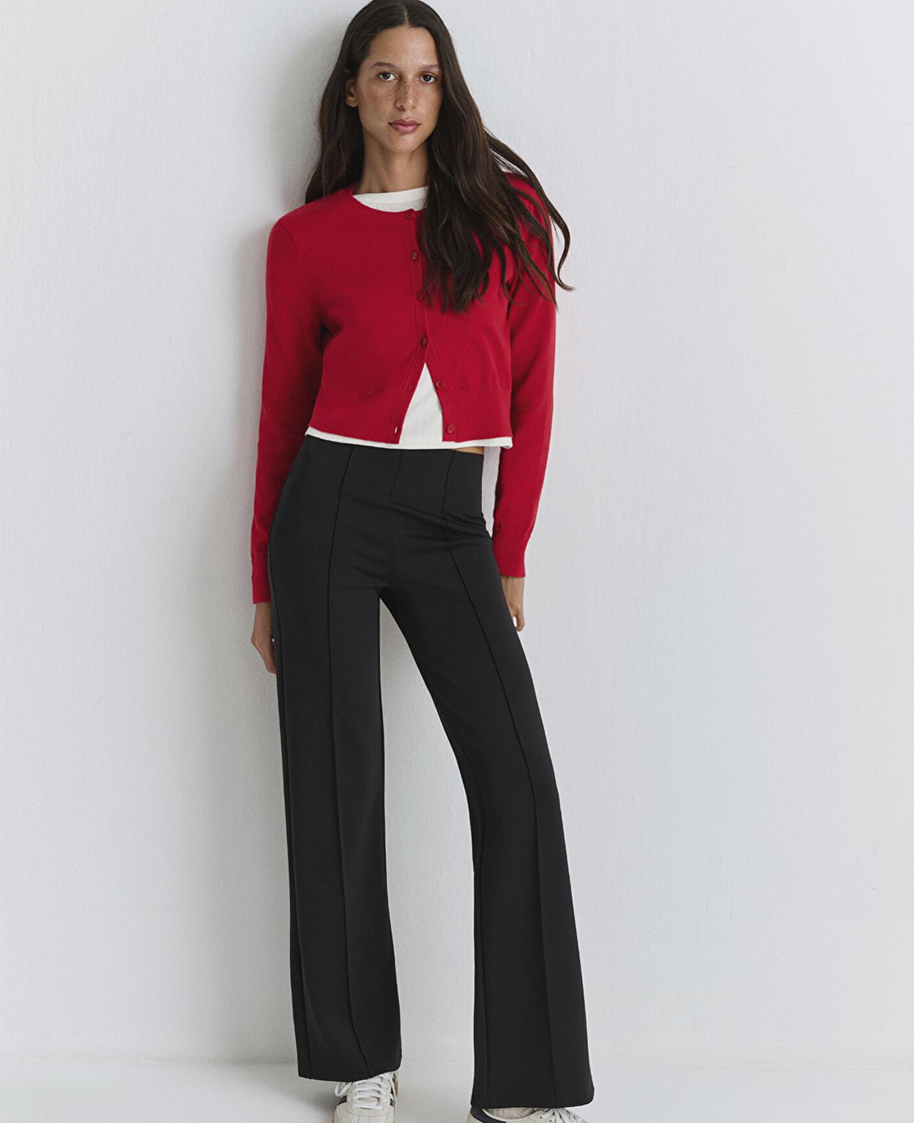 Mavi Siyah Örme Pantolon 1010968-900