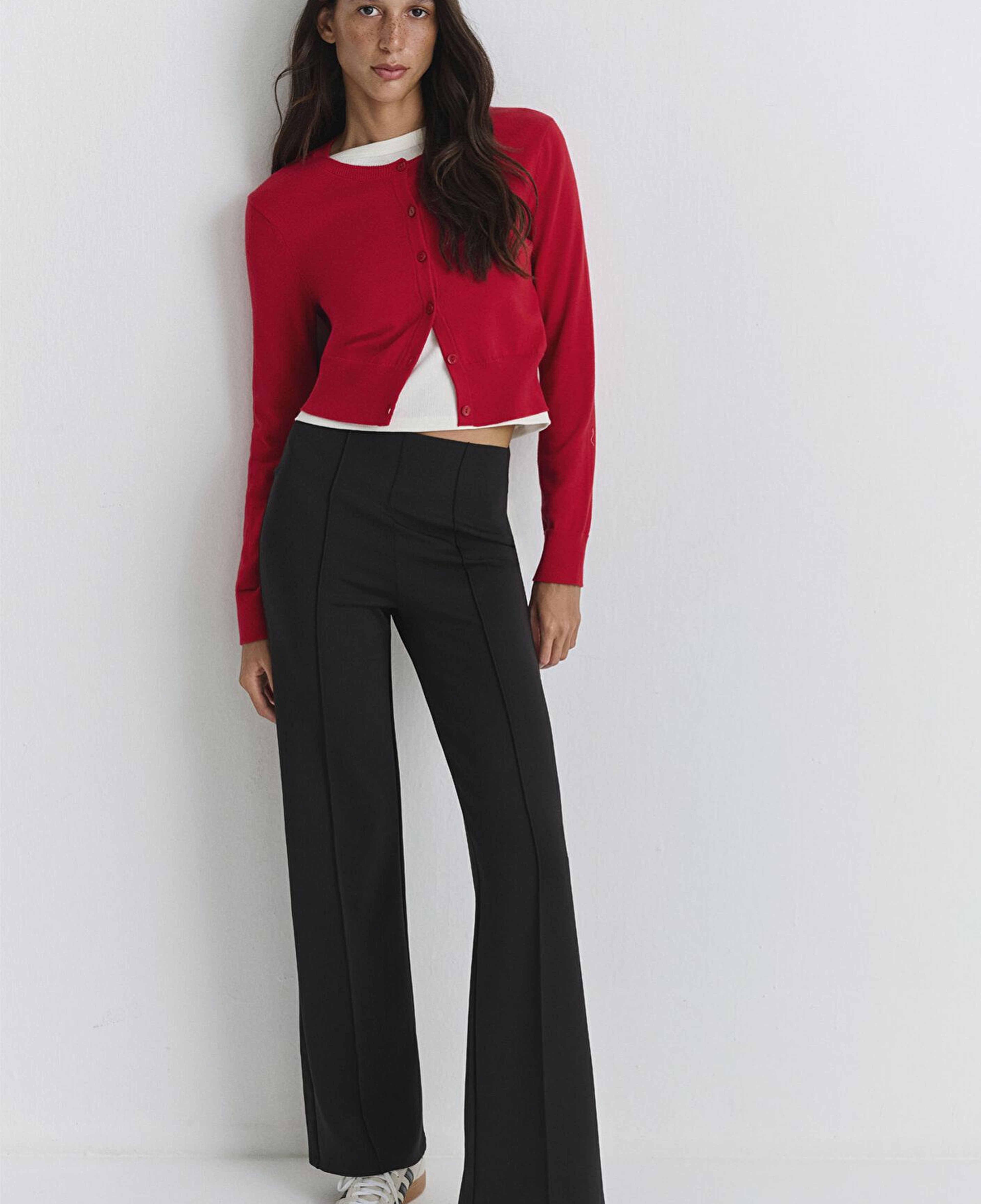 Mavi Siyah Örme Pantolon 1010968-900