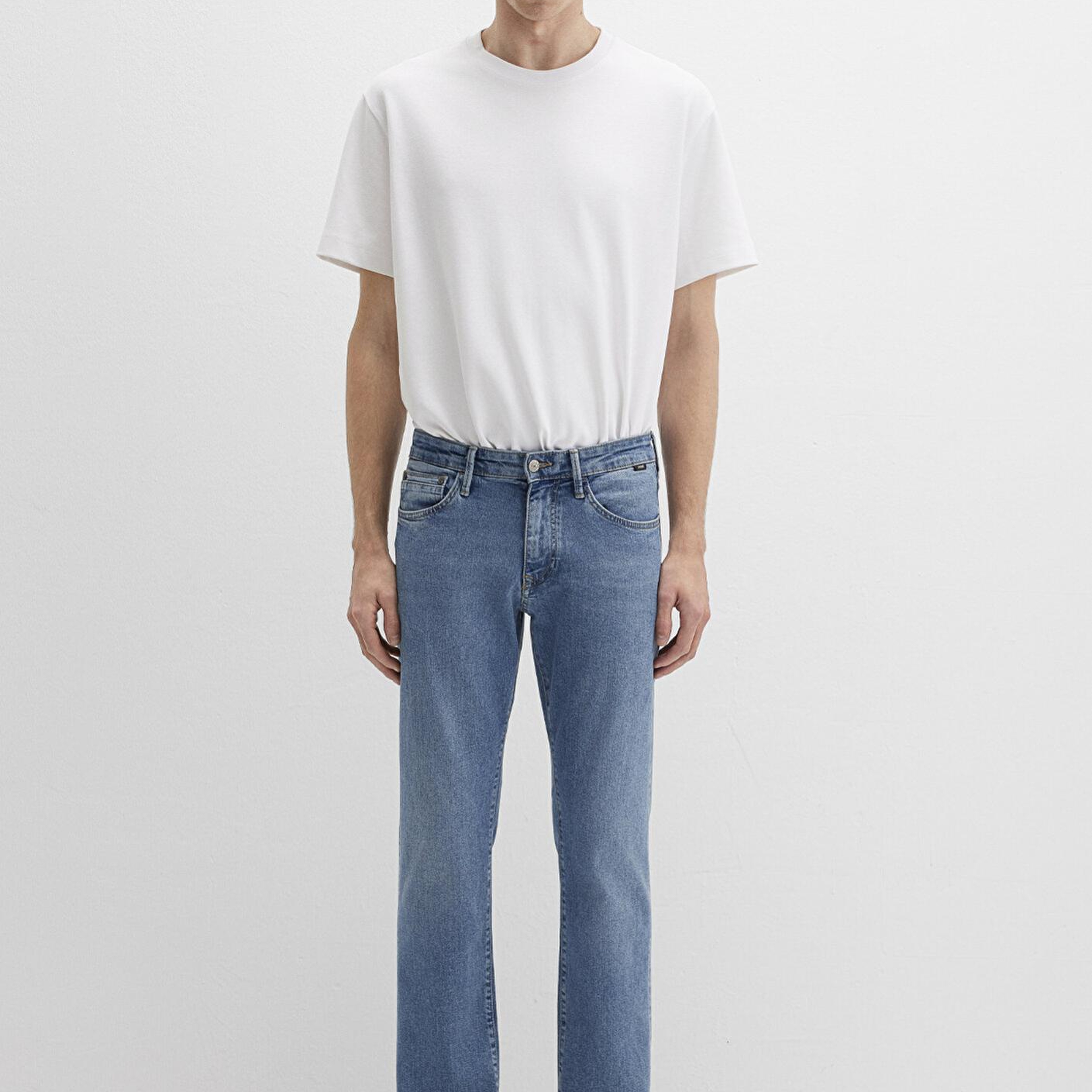 Mavi Hunter 90lar Puslu Vintage Açık Mavi Jean Pantolon 0020289268