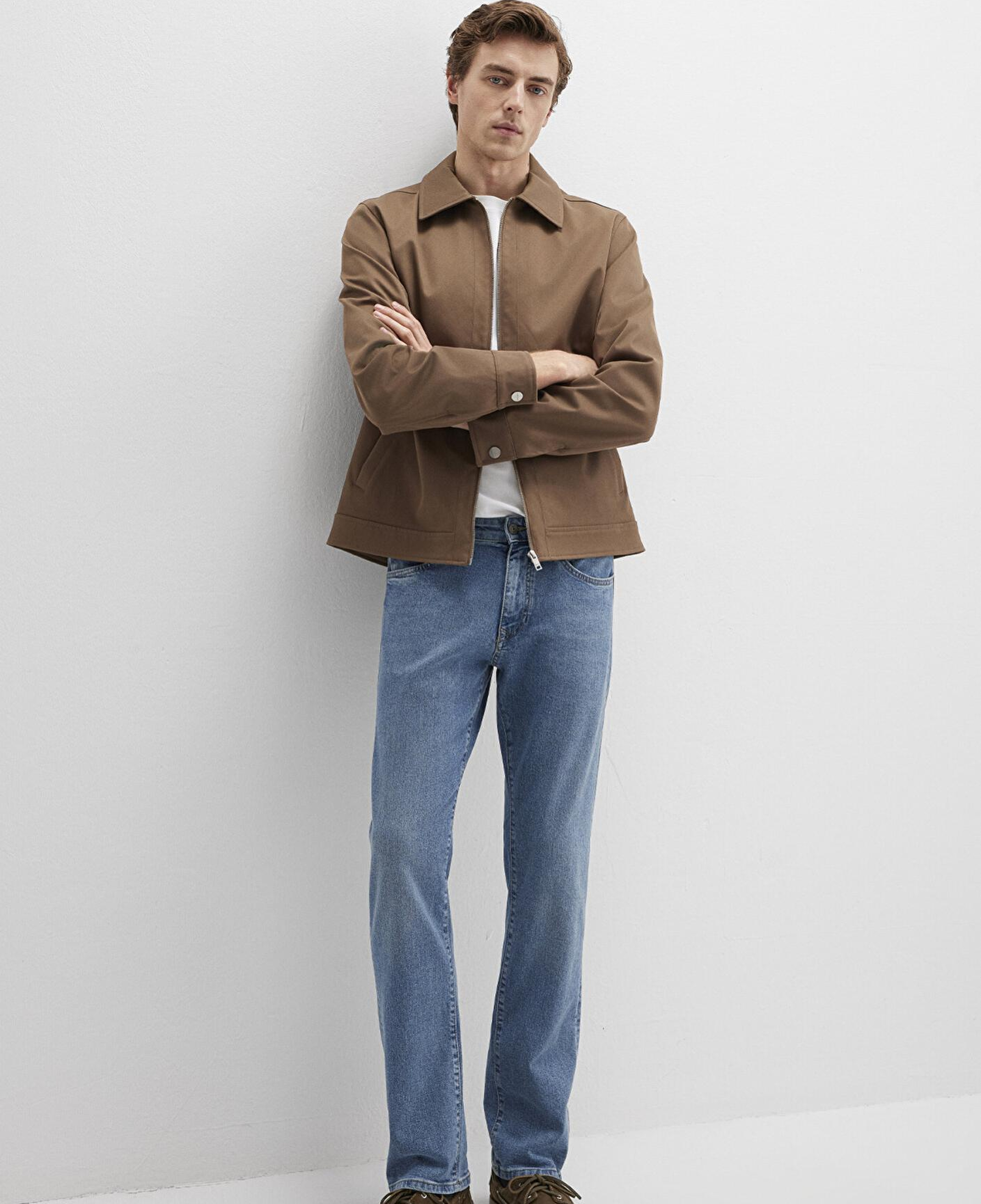 Mavi Hunter 90lar Puslu Vintage Açık Mavi Jean Pantolon 0020289268