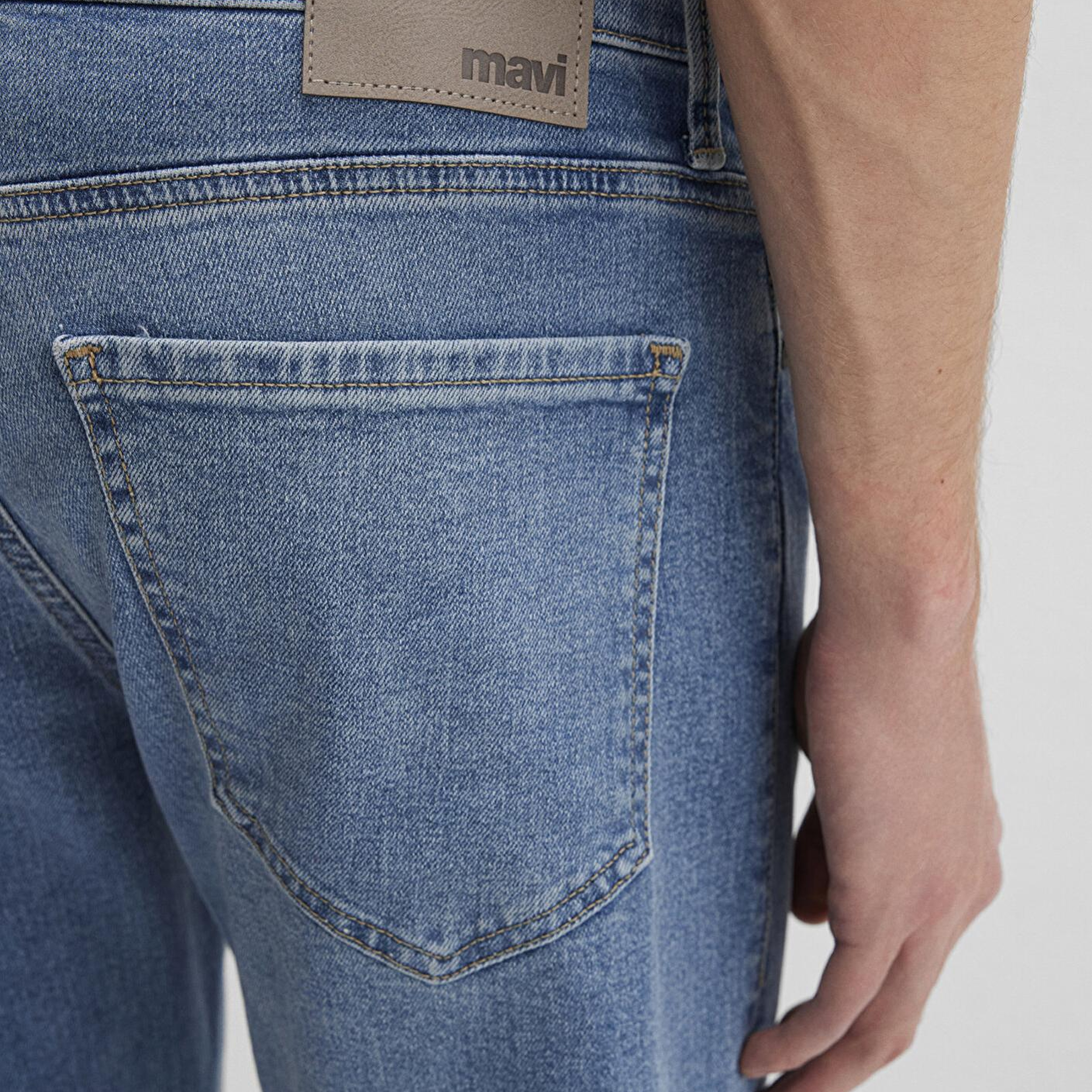 Mavi Hunter 90lar Puslu Vintage Açık Mavi Jean Pantolon 0020289268
