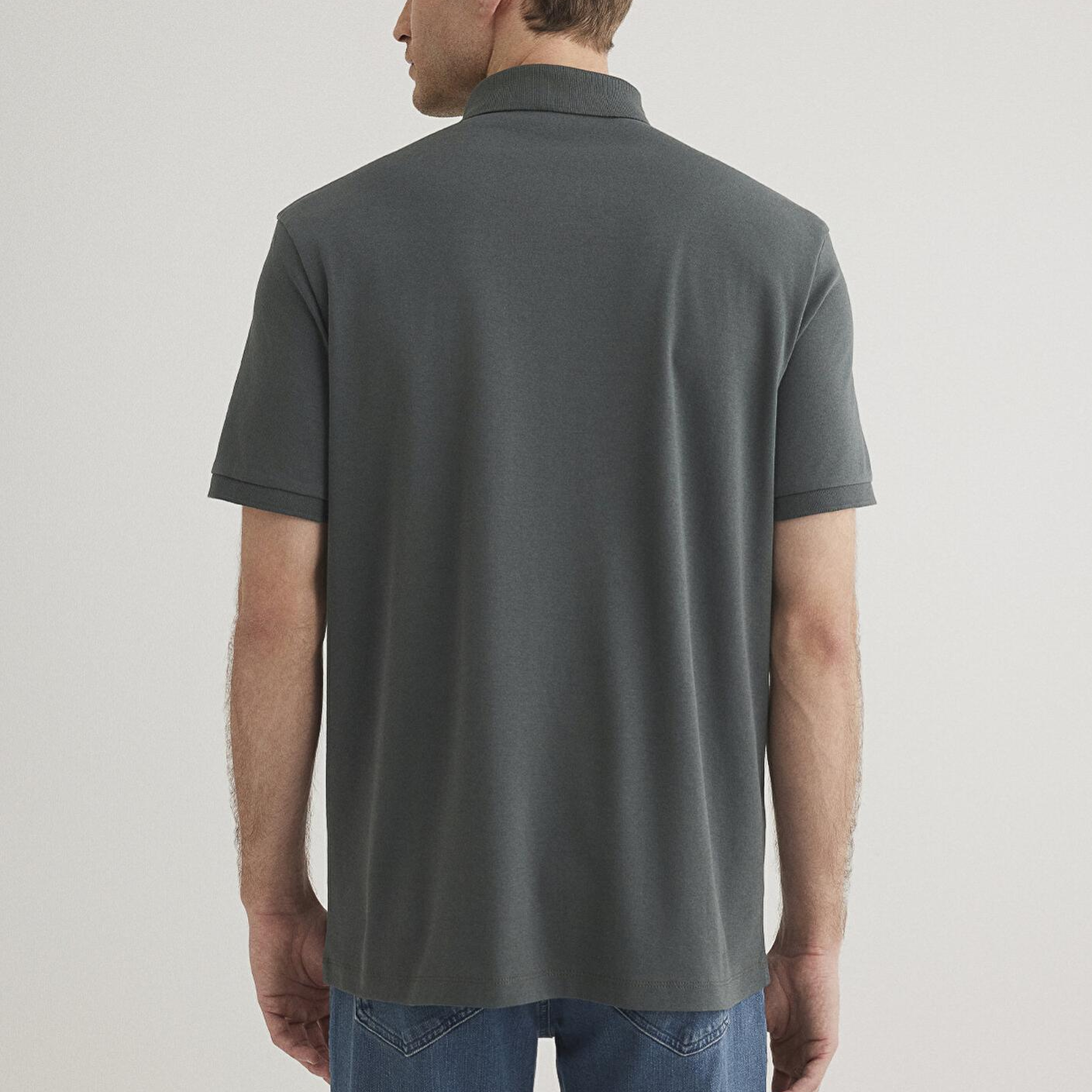 Mavi Mavi Black Haki Polo Tişört Regular Fit / Normal Kesim 0612520-71598