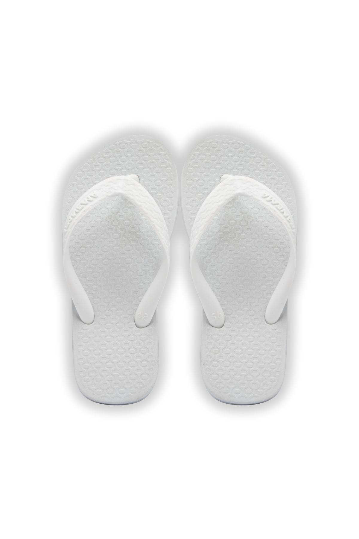 Clas Kids Çocuk Parmak Arası Terlik Beyaz 25/34
