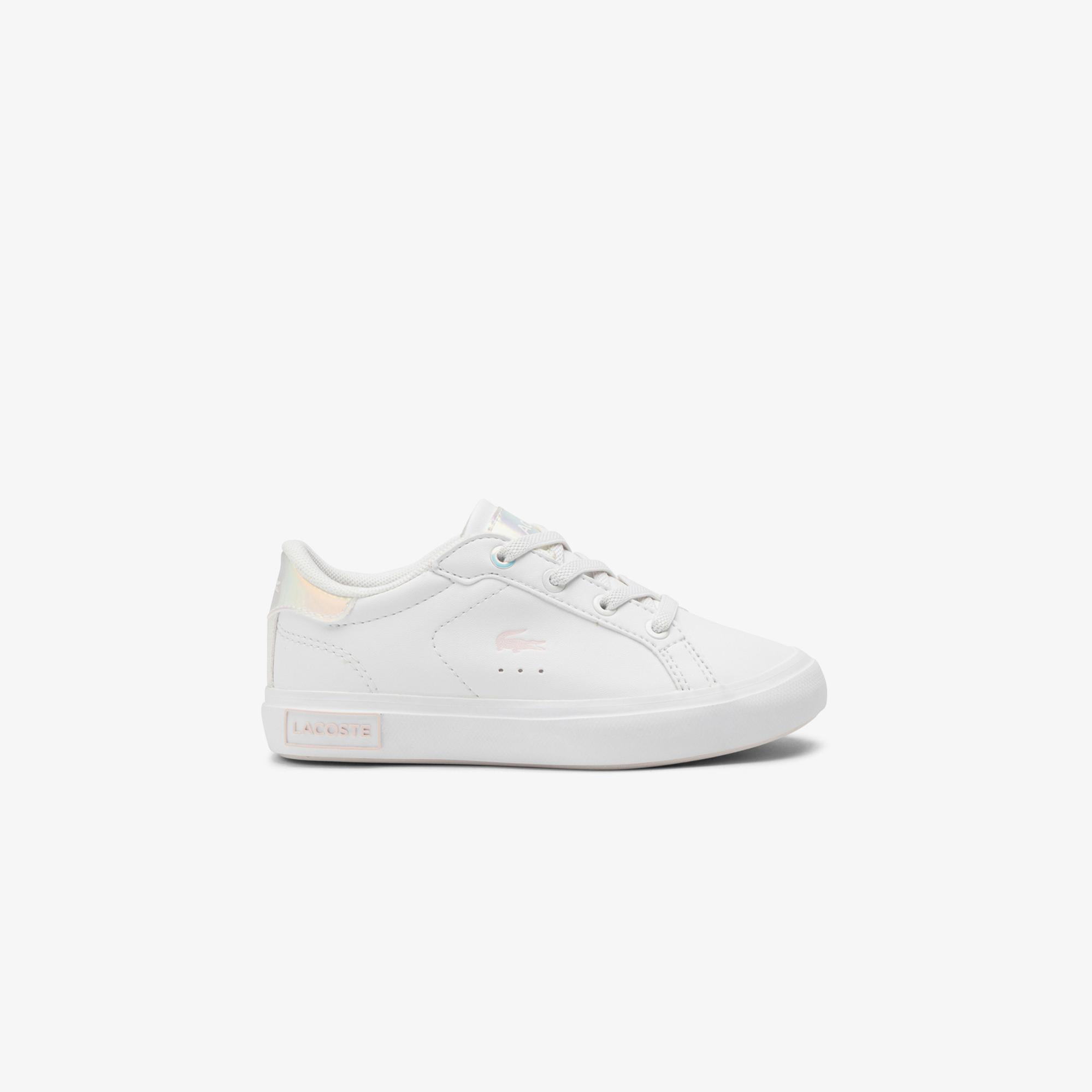 Lacoste Powercourt Çocuk Beyaz Sneaker