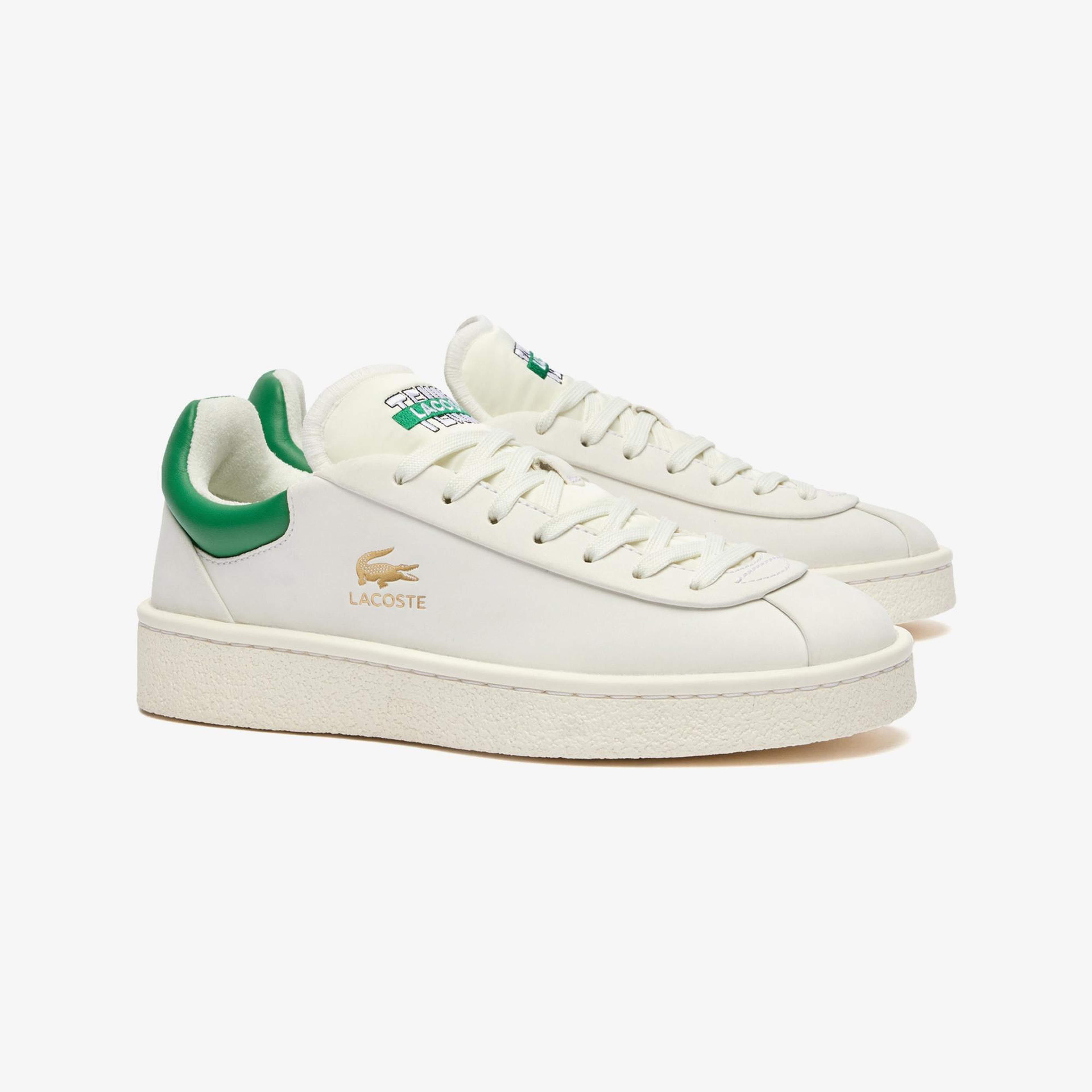 Lacoste Baseshot Premium Kadın Beyaz Sneaker