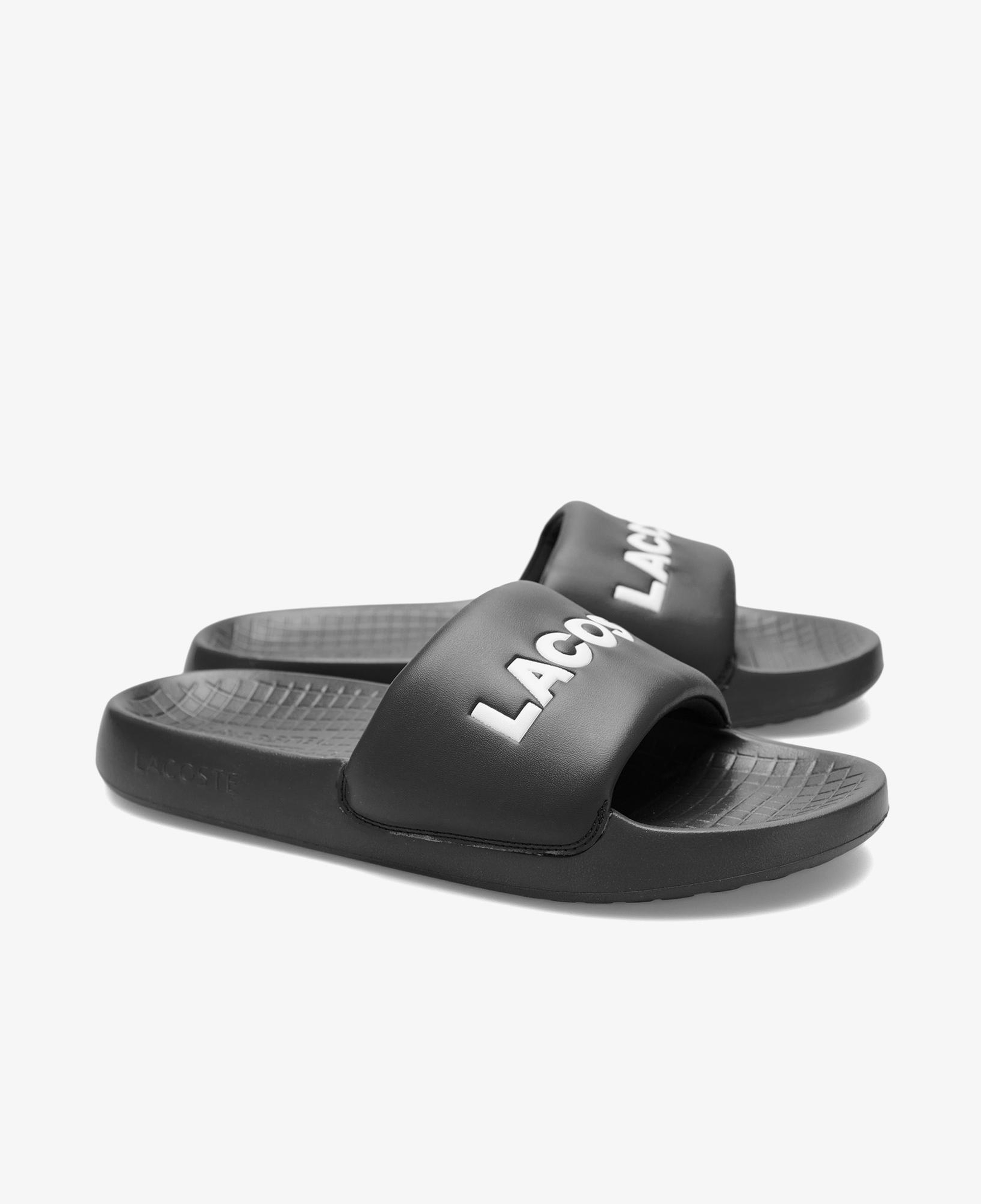 Lacoste Serve Slide 1.0 Erkek Siyah Terlik