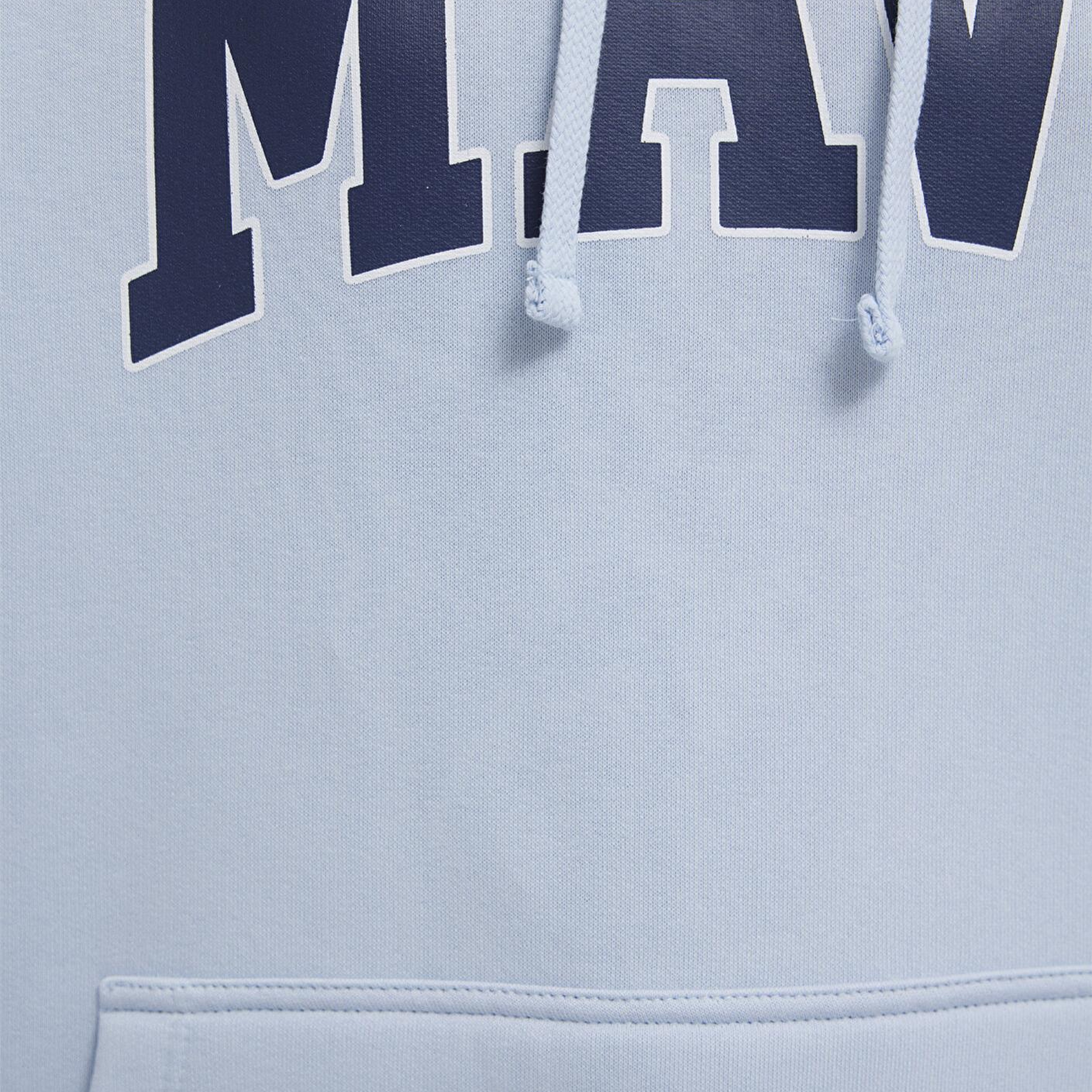 Mavi Mavi Logo Baskılı Kapüşonlu Mavi Sweatshirt 1600361-70717