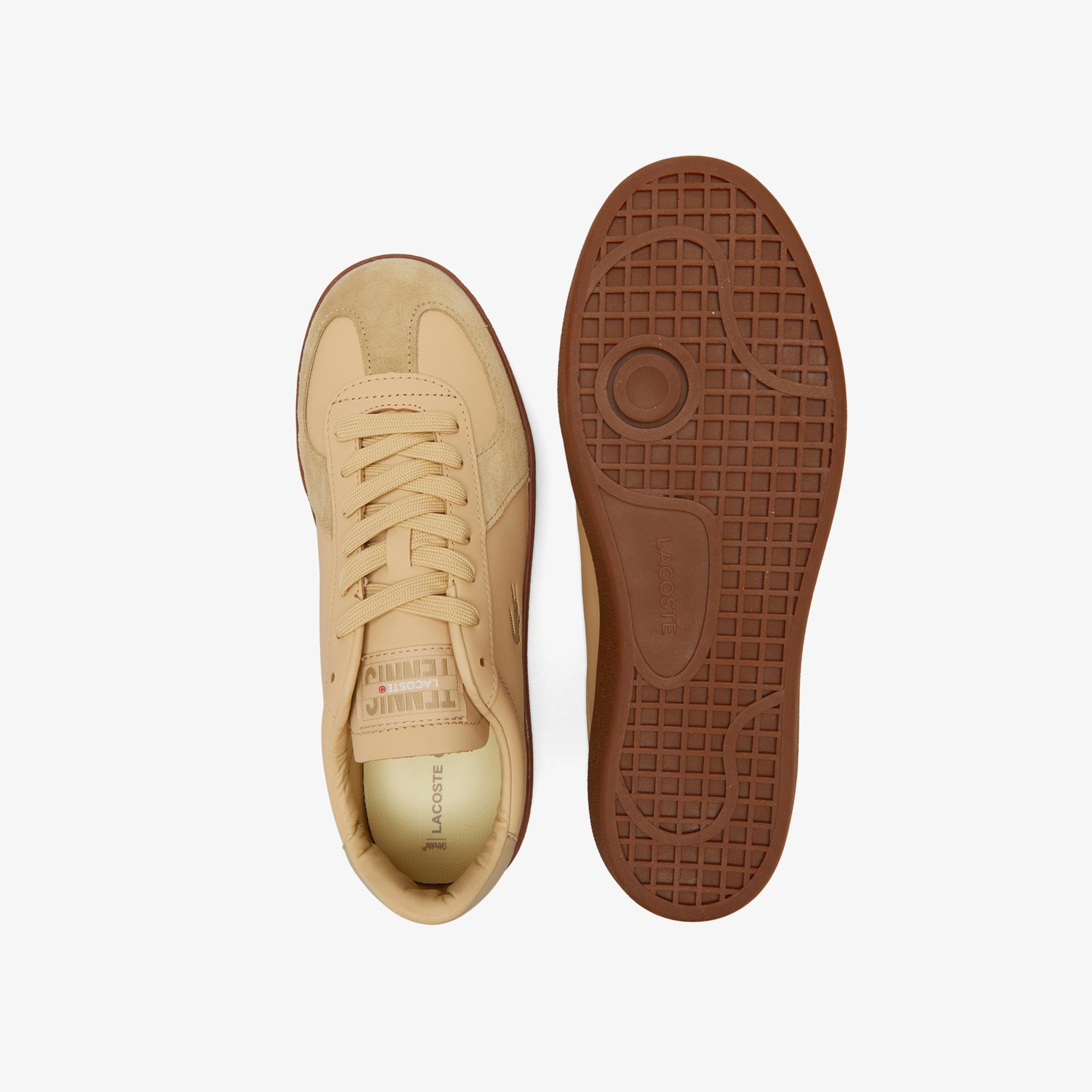 Lacoste Baseshot Pro Erkek Bej Sneaker