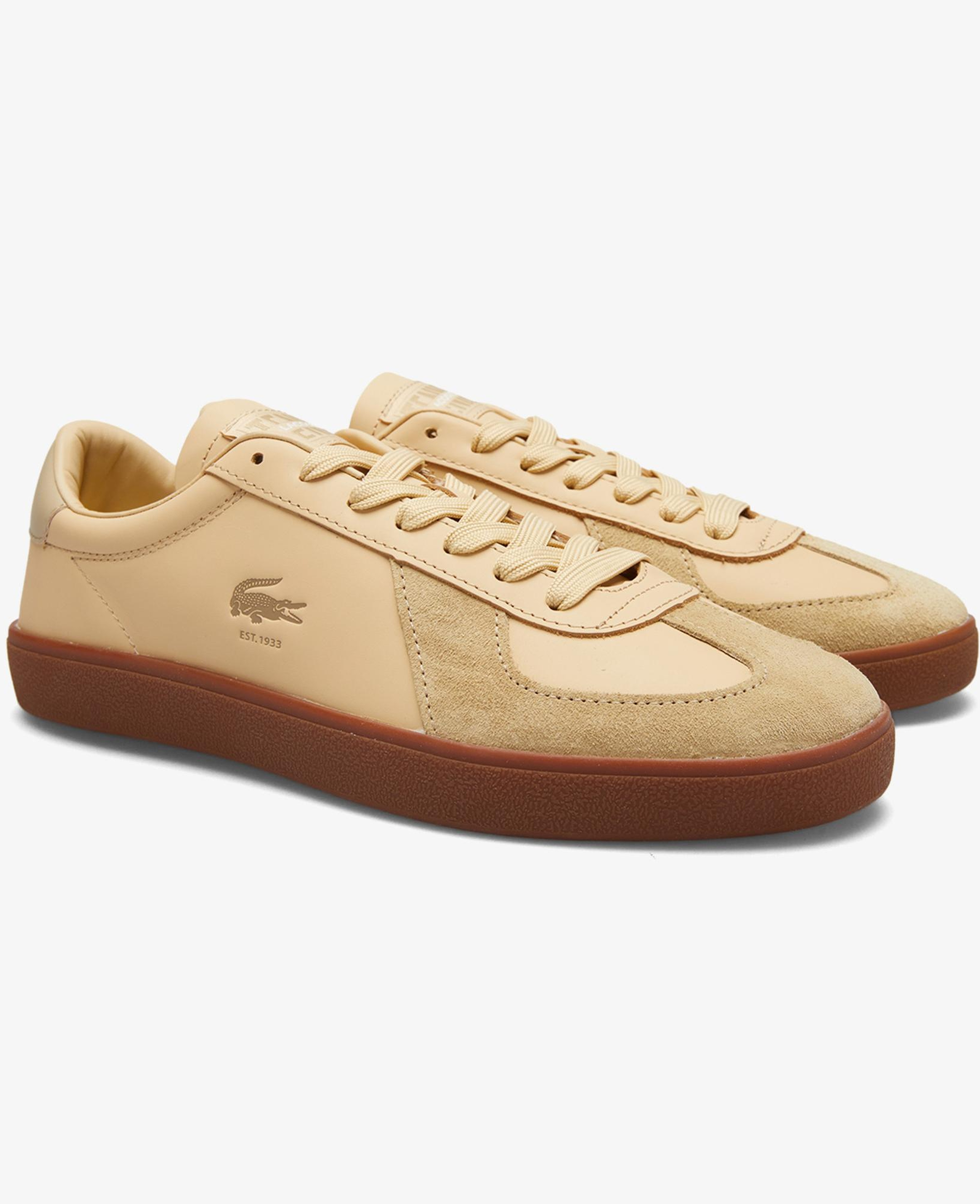 Lacoste Baseshot Pro Erkek Bej Sneaker