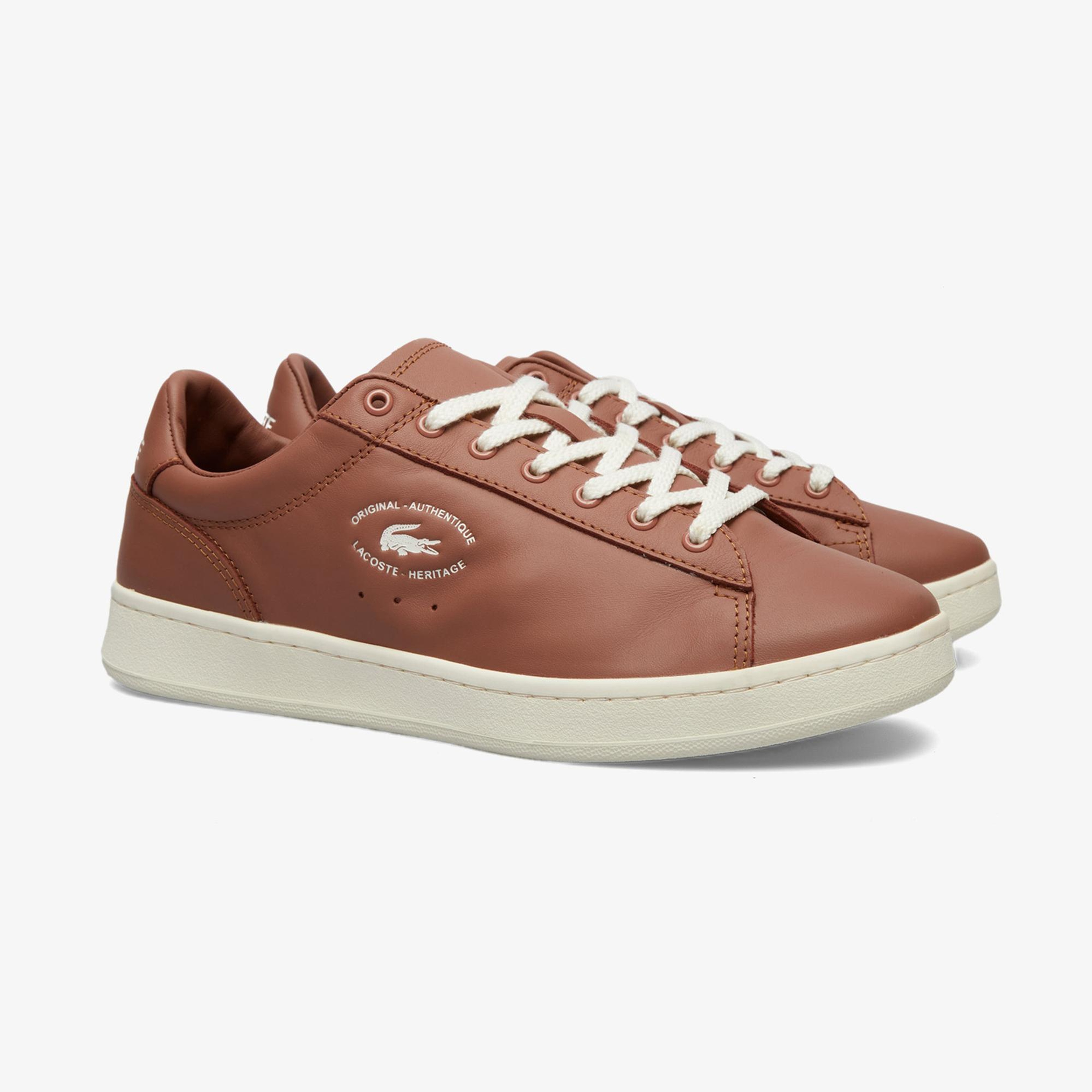 Lacoste Carnaby Set Erkek Kahverengi Sneaker