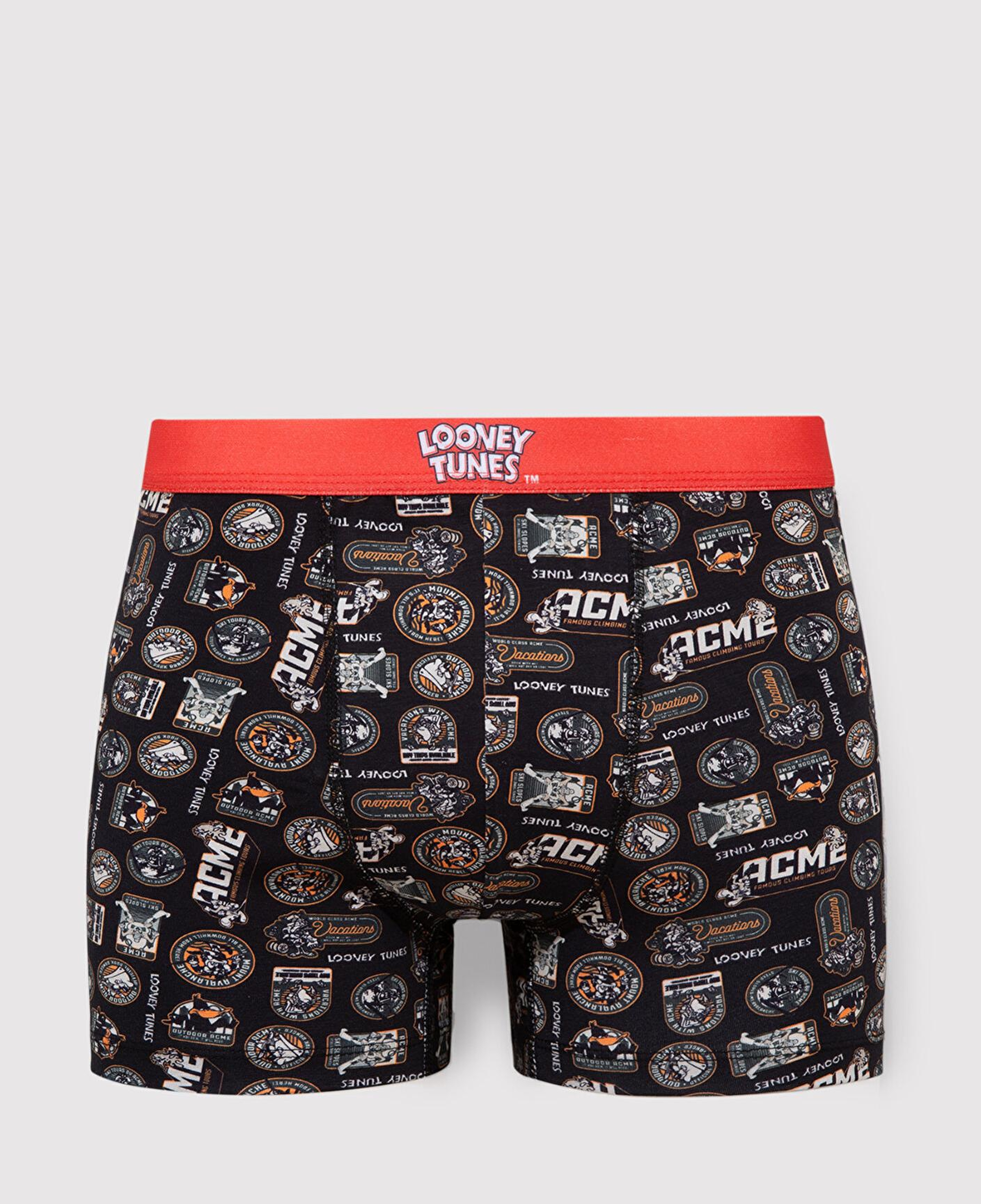 Mavi Looney Tunes Baskılı Siyah Boxer 0911635-900