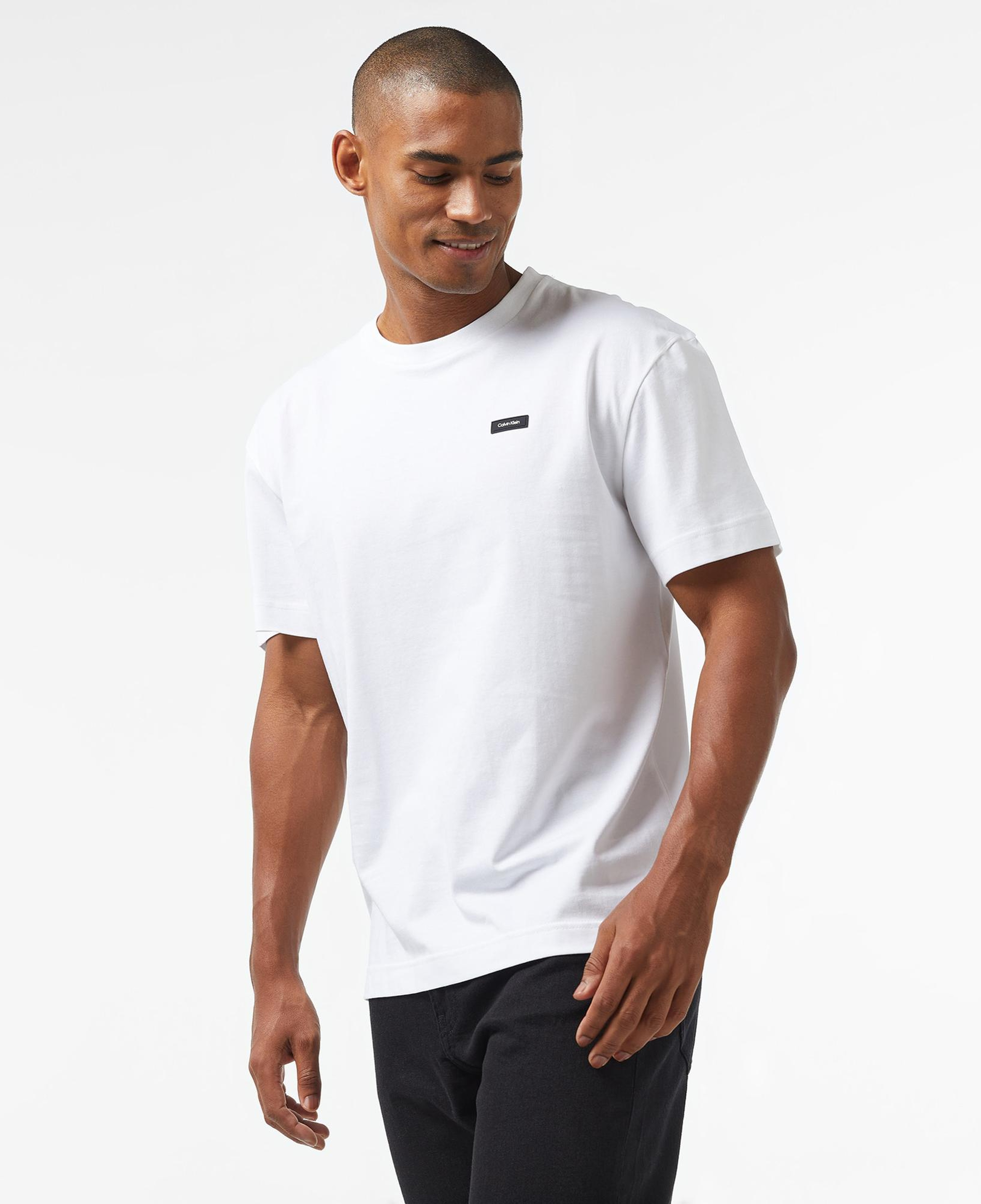 Calvin Klein Cotton Comfort Fit Erkek Beyaz T-Shirt