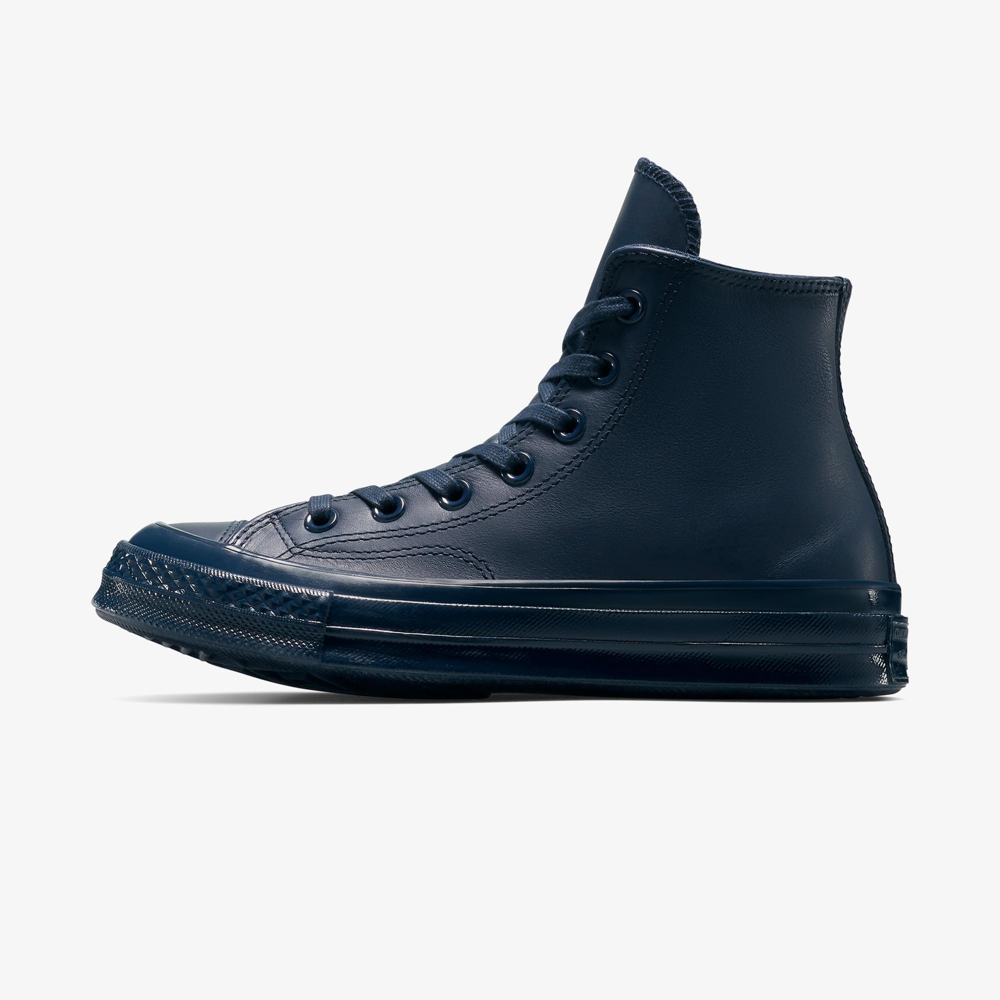 Converse Chuck 70 Leather Unisex Lacivert Sneaker