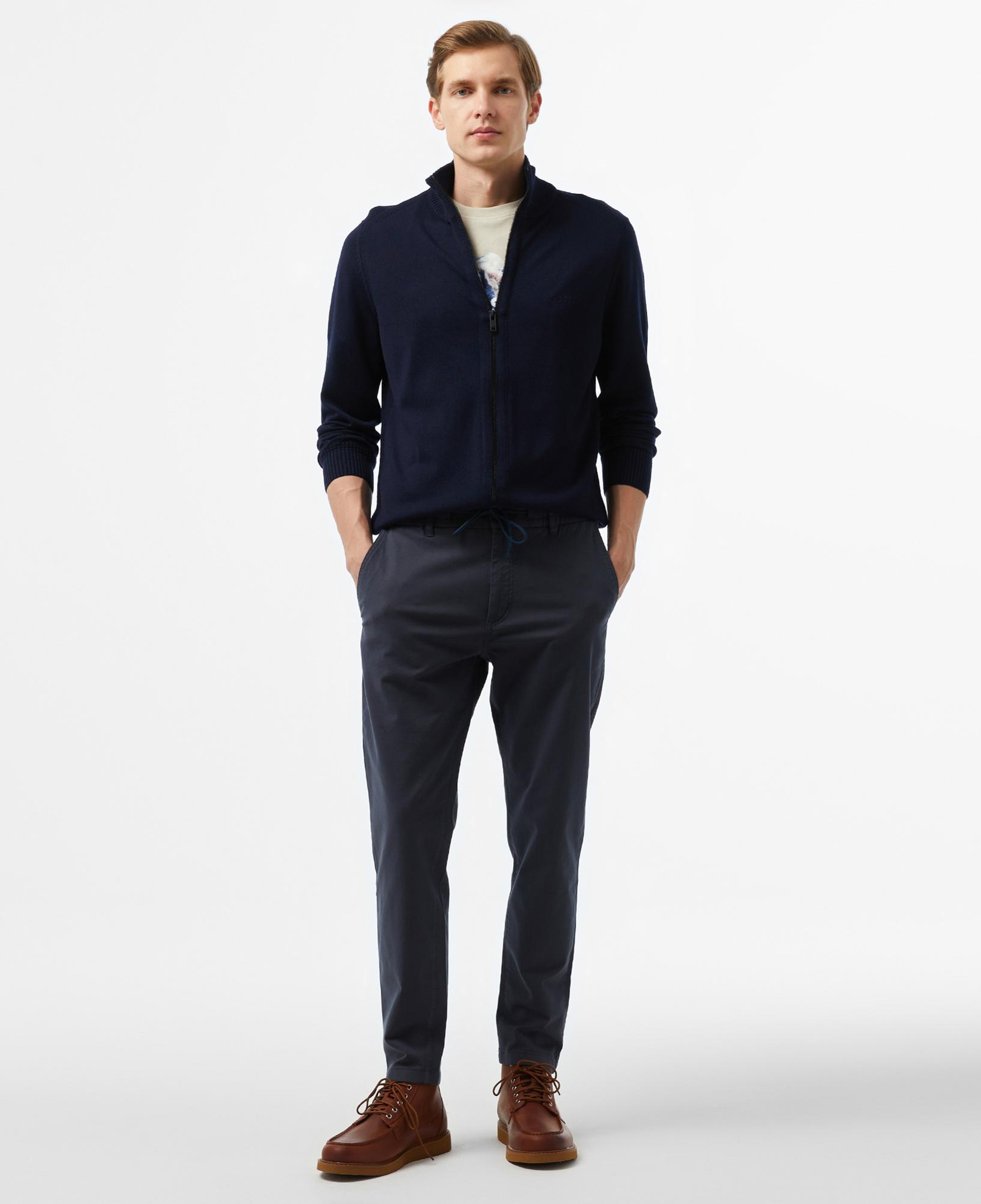 Boss Erkek Lacivert Pantolon