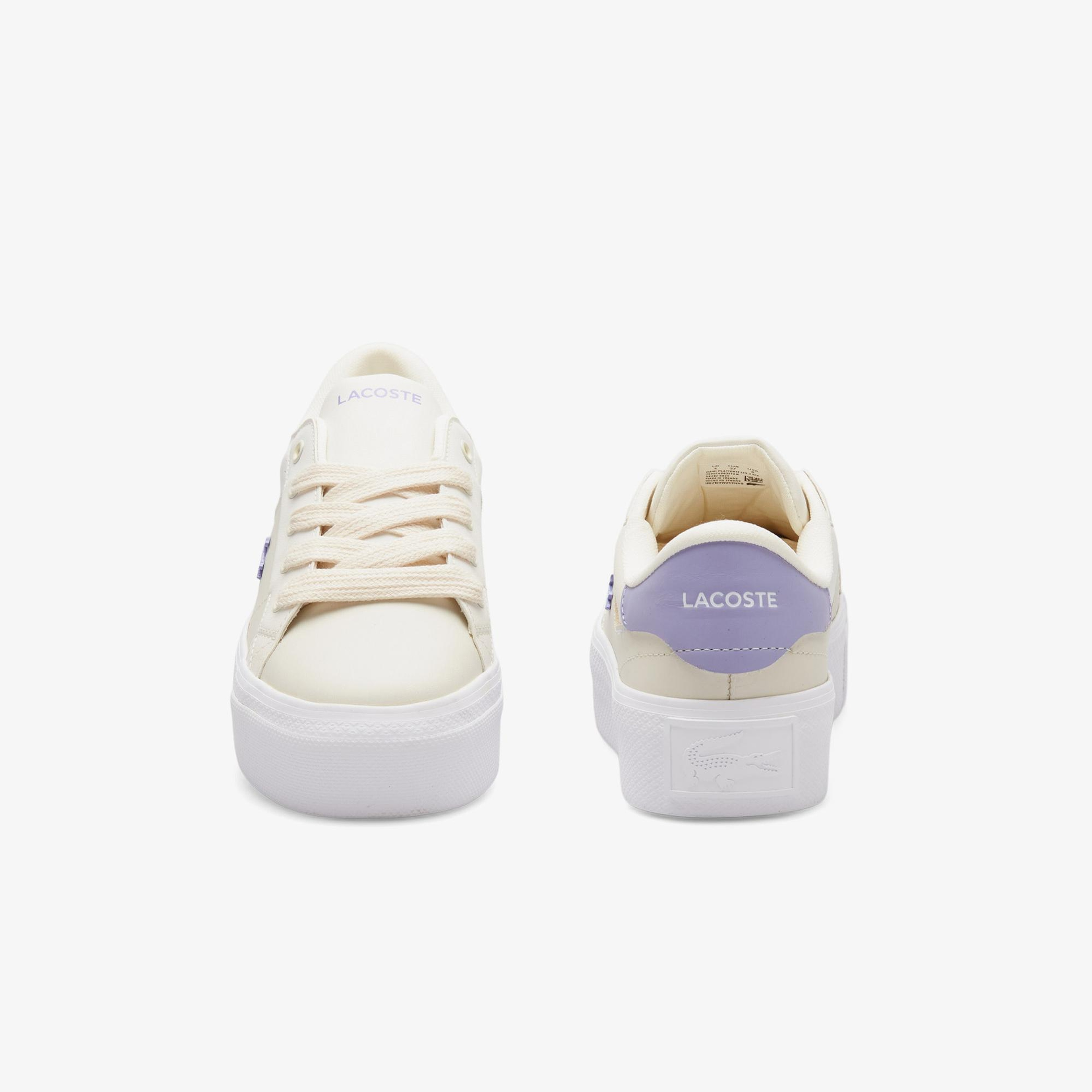 Lacoste Ziane Platform Kadın Krem Sneaker