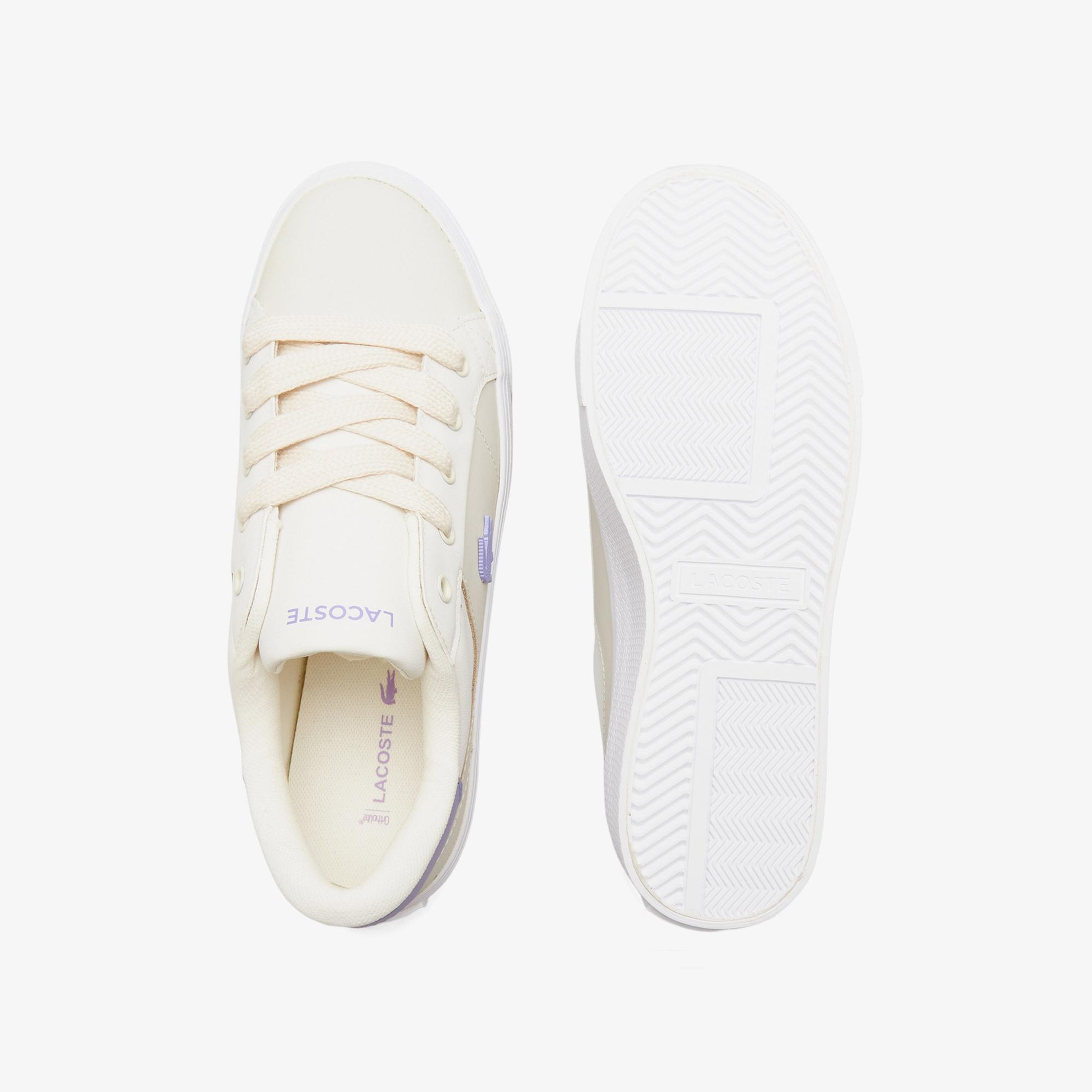 Lacoste Ziane Platform Kadın Krem Sneaker