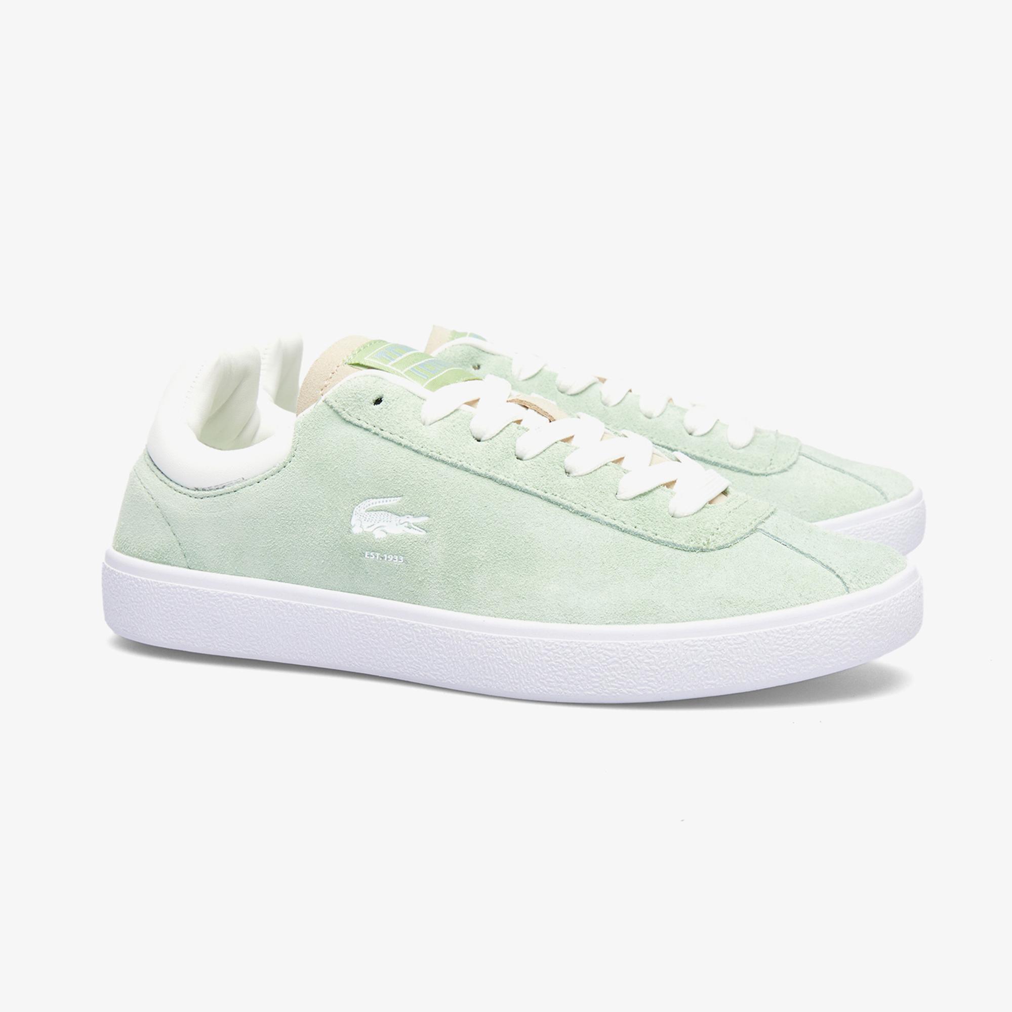 Lacoste Baseshot Kadın Açık Yeşil Sneaker