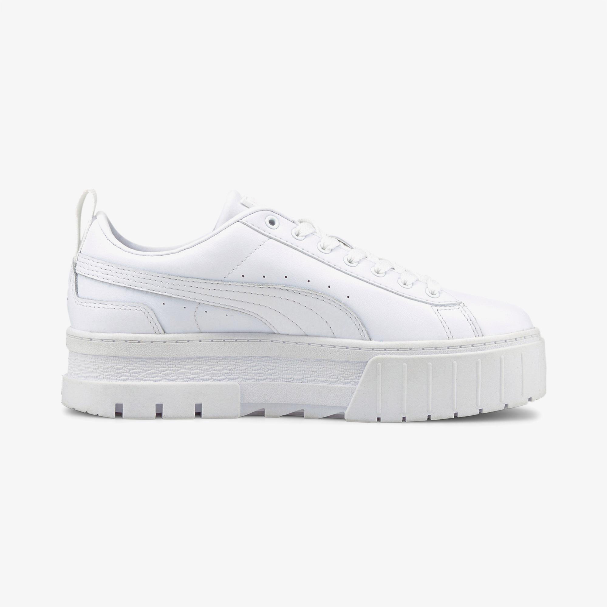 Puma Mayze Classic Kadın Beyaz Spor Ayakkabı