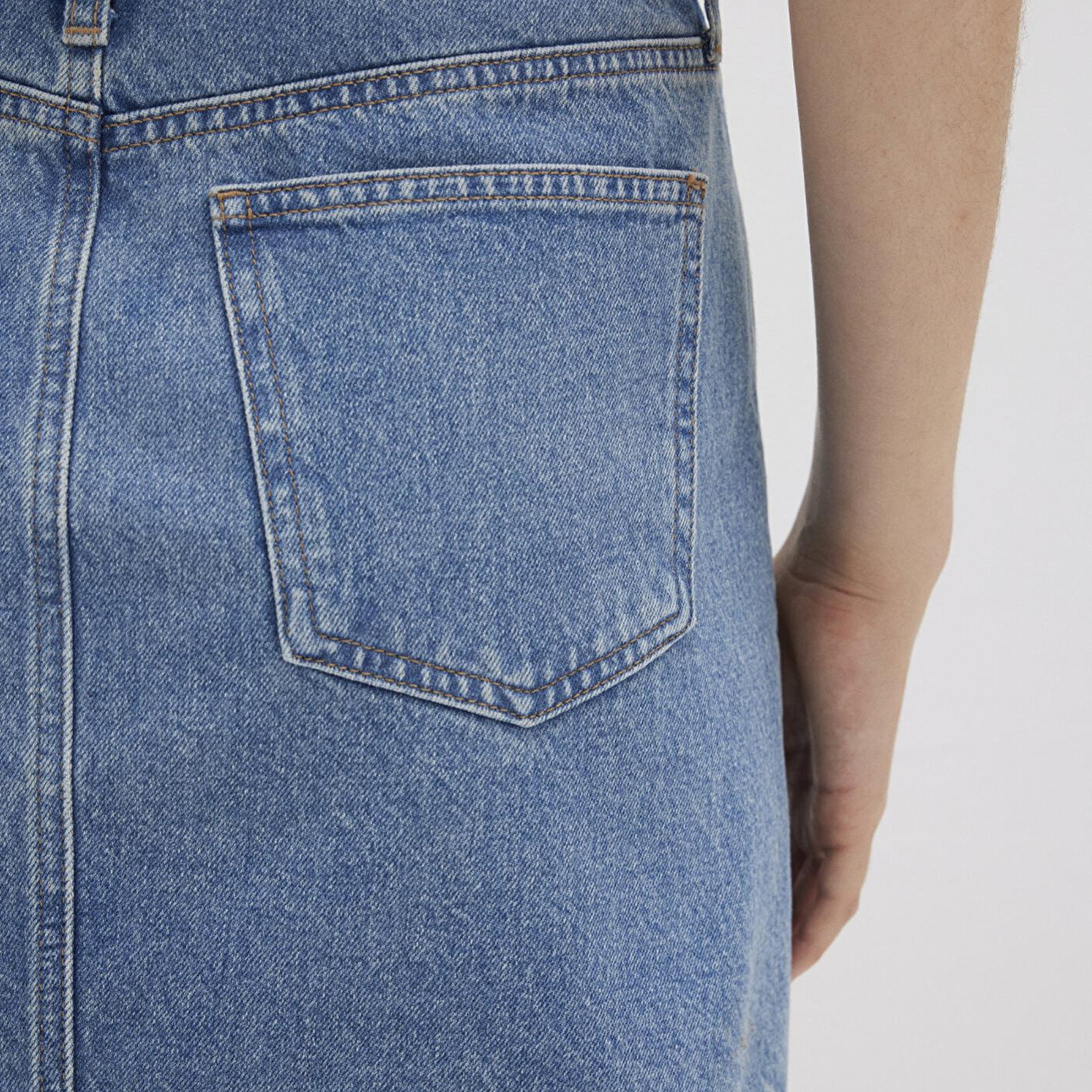 Mavi Bailey Real Blue Gölgeli Indigo Mavisi Jean Etek 1310204-87098