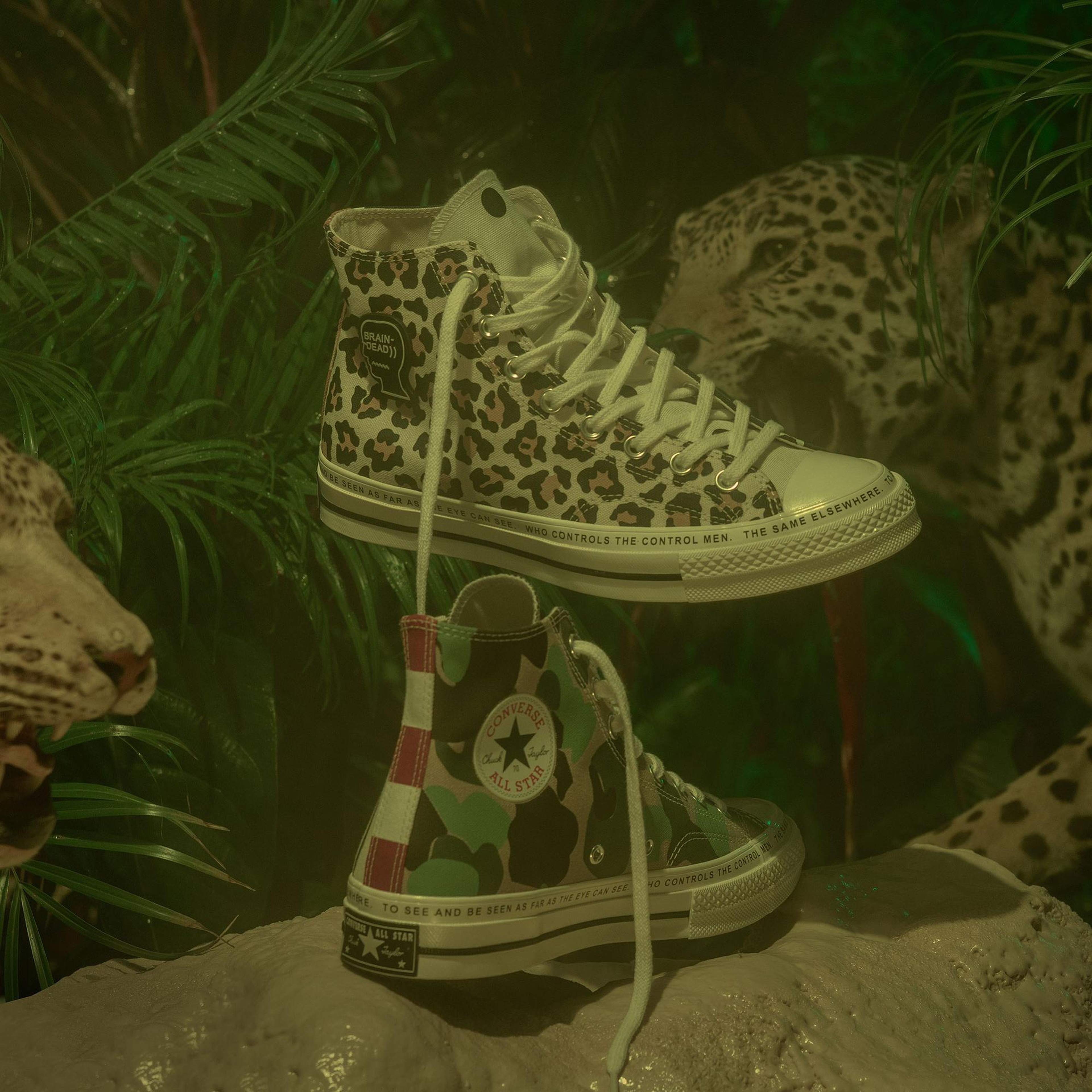 Converse x Brain Dead Chuck 70 Unisex Krem Sneaker