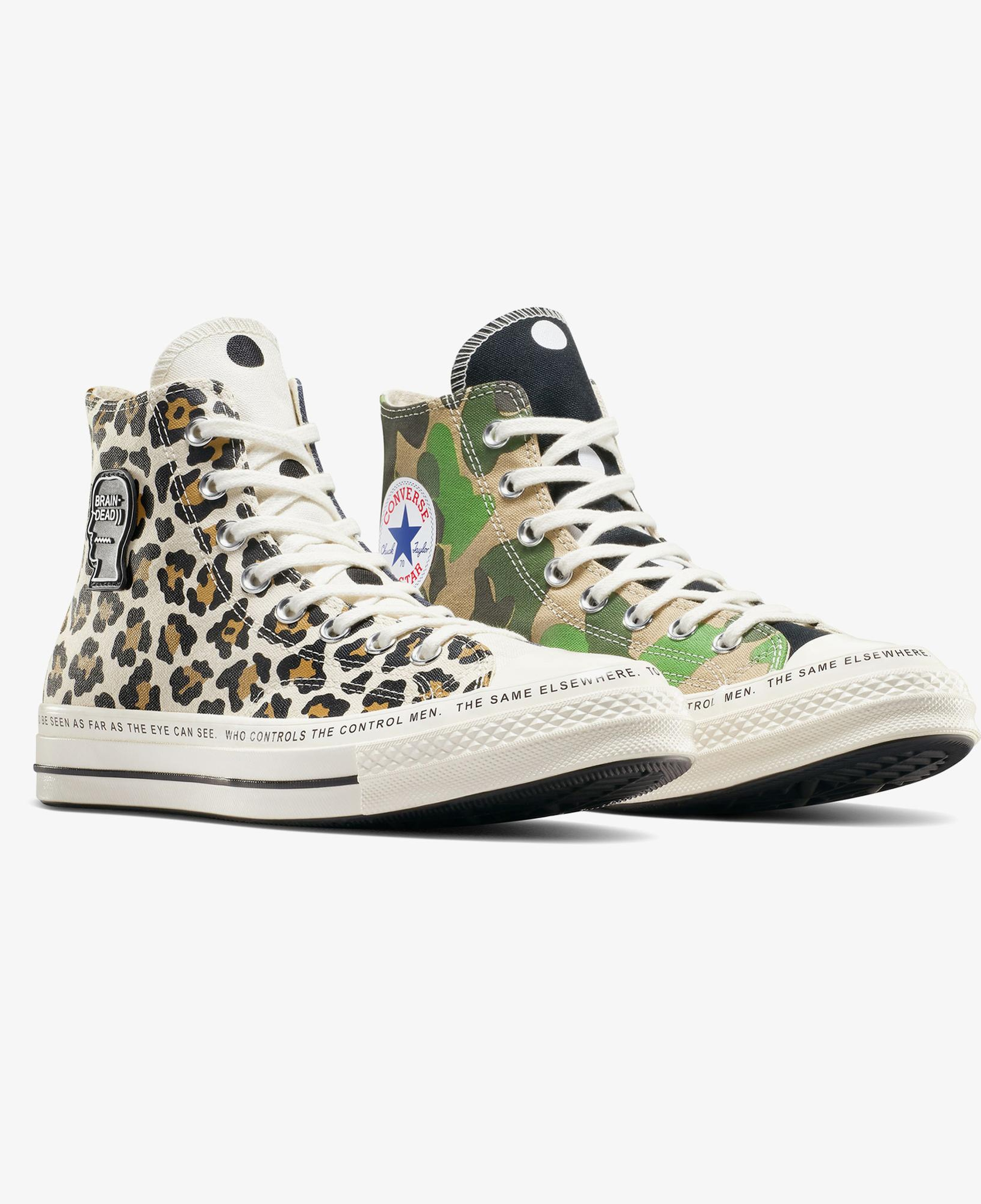 Converse x Brain Dead Chuck 70 Unisex Krem Sneaker