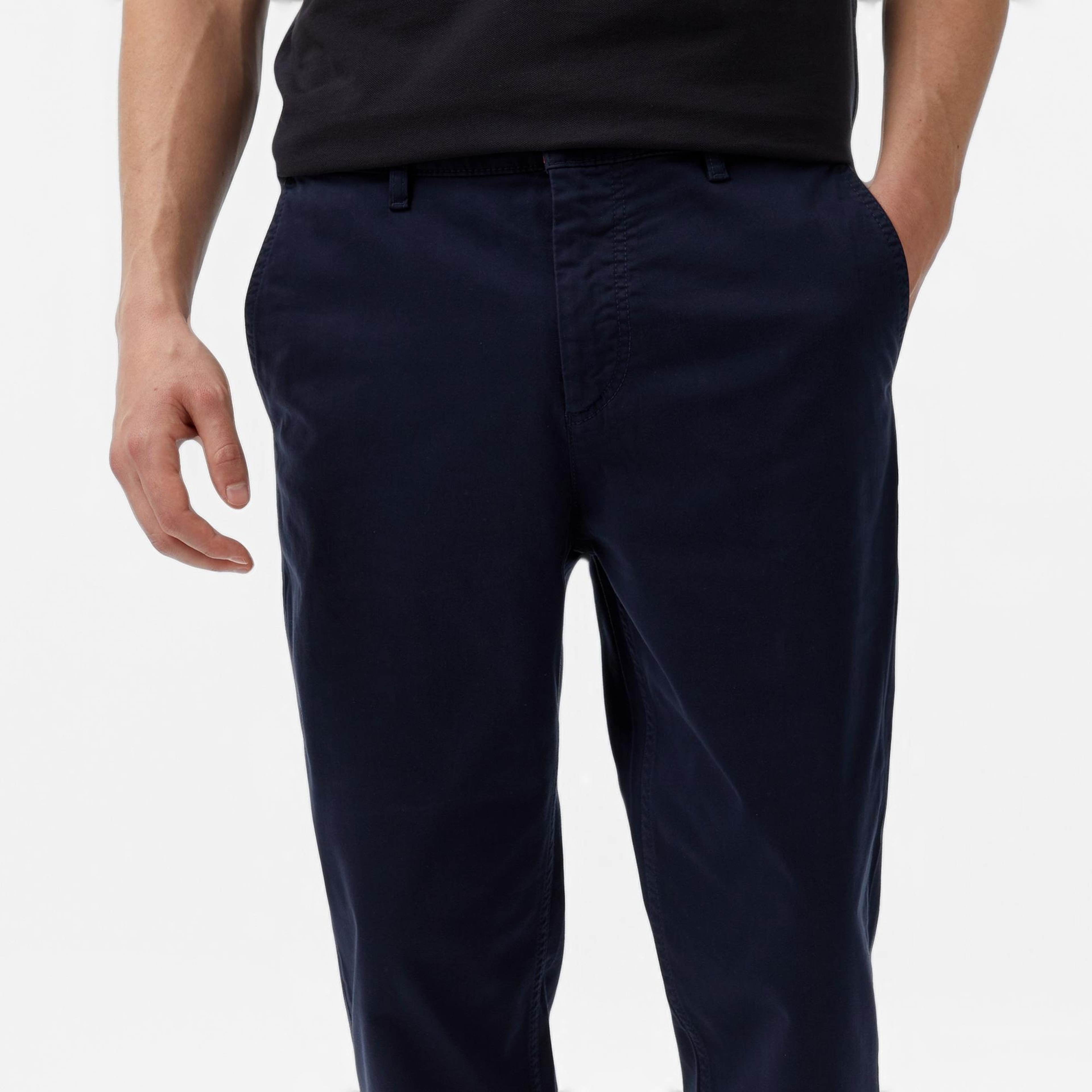 Boss Chino Erkek Mavi Pantolon