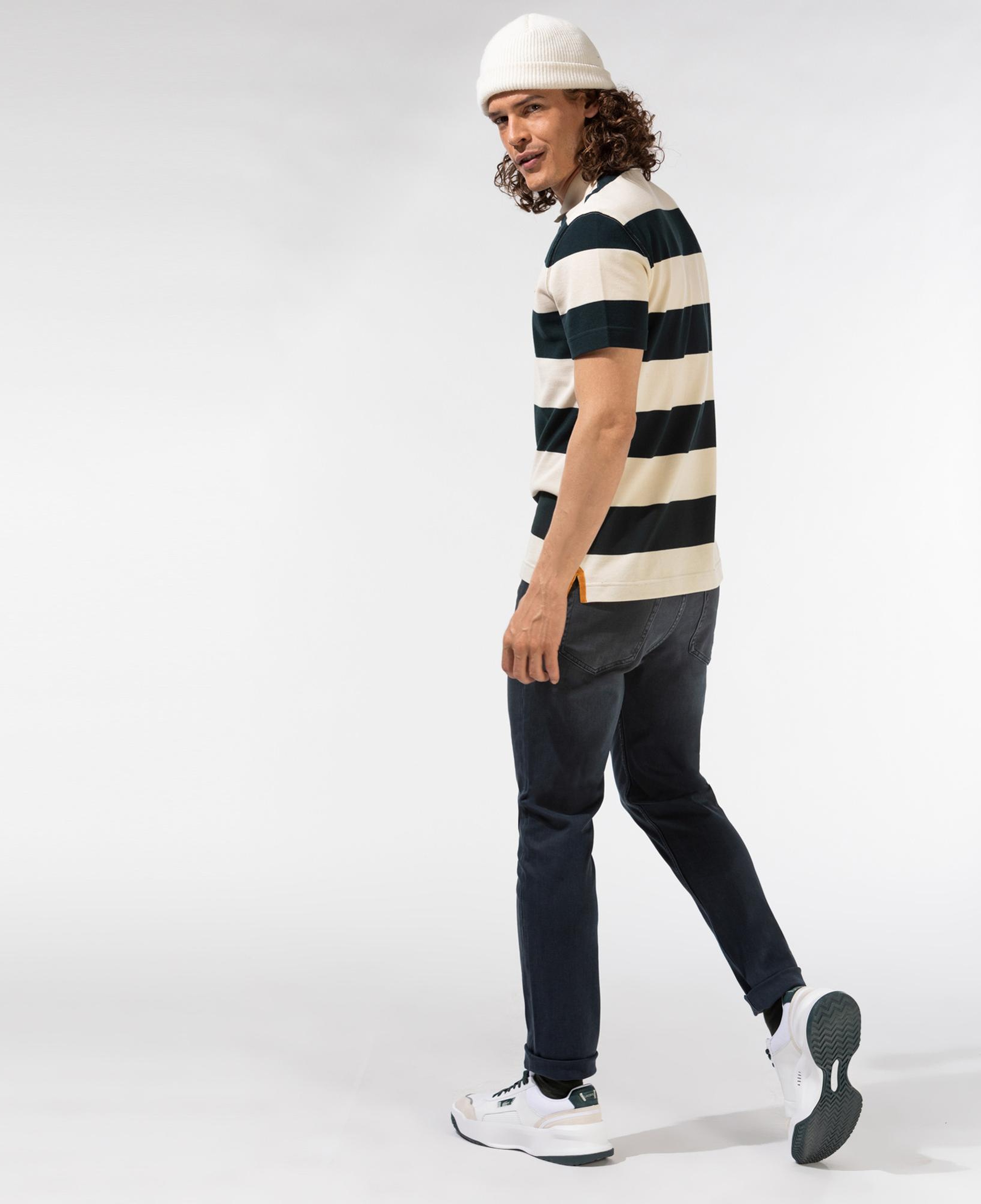 Erkek Slim Fit Mavi Jean Pantolon