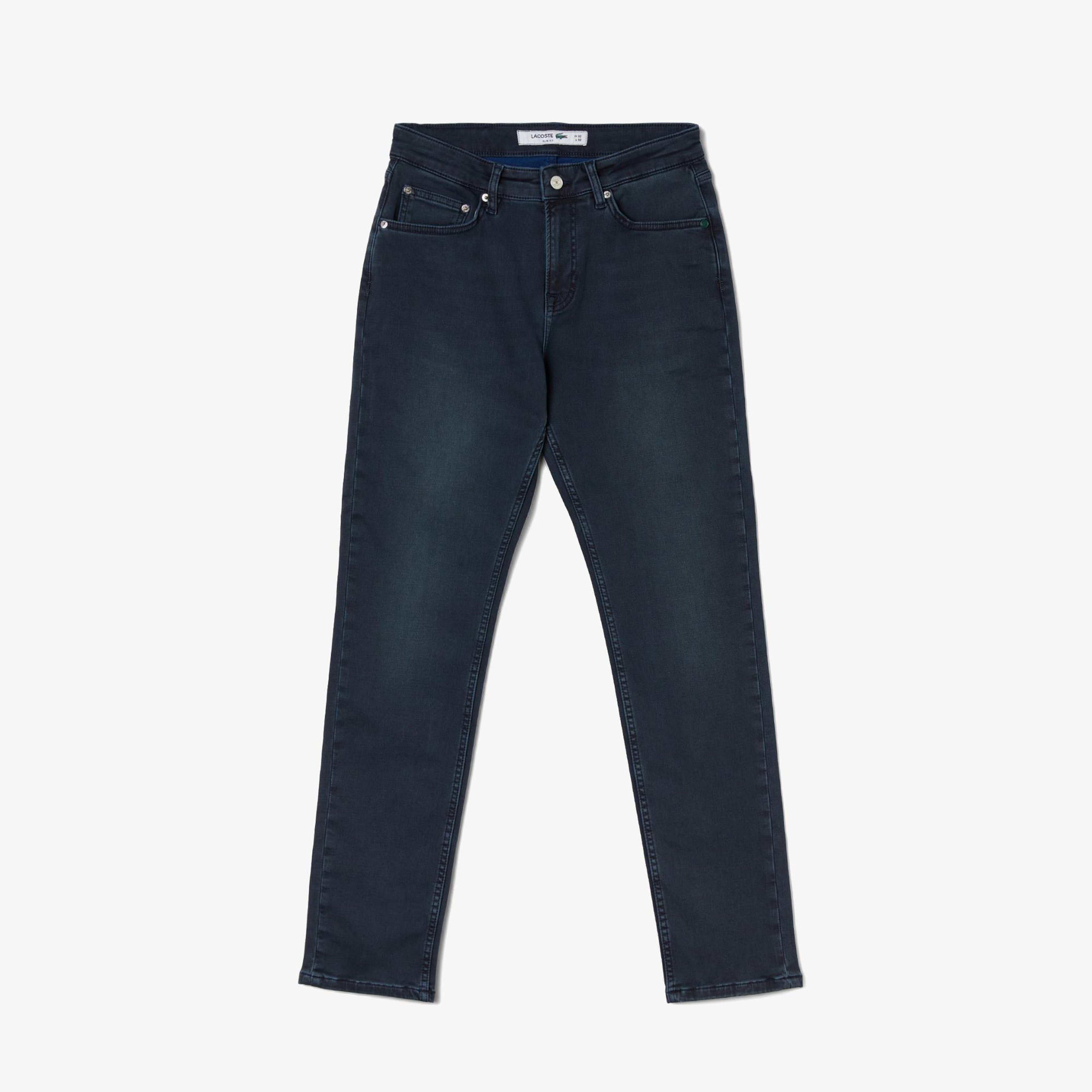 Erkek Slim Fit Mavi Jean Pantolon
